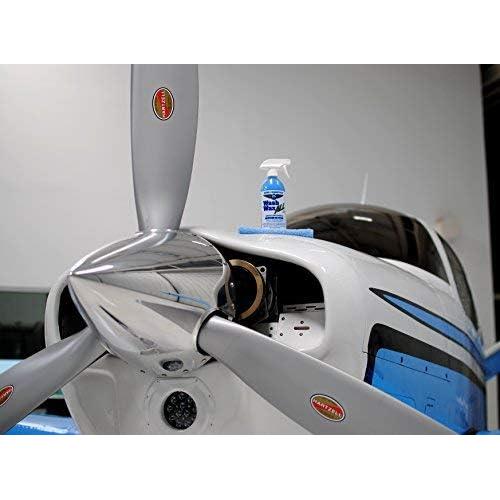 Wet or Waterless Car Wash Wax 128 Fl. oz, UV Protection. Cleans, Protects, and Shines. Aircraft Quality Just Spray On and Wipe Dry Anywhere, Anytime, Home, Office, School, Garage, Parking Lots.