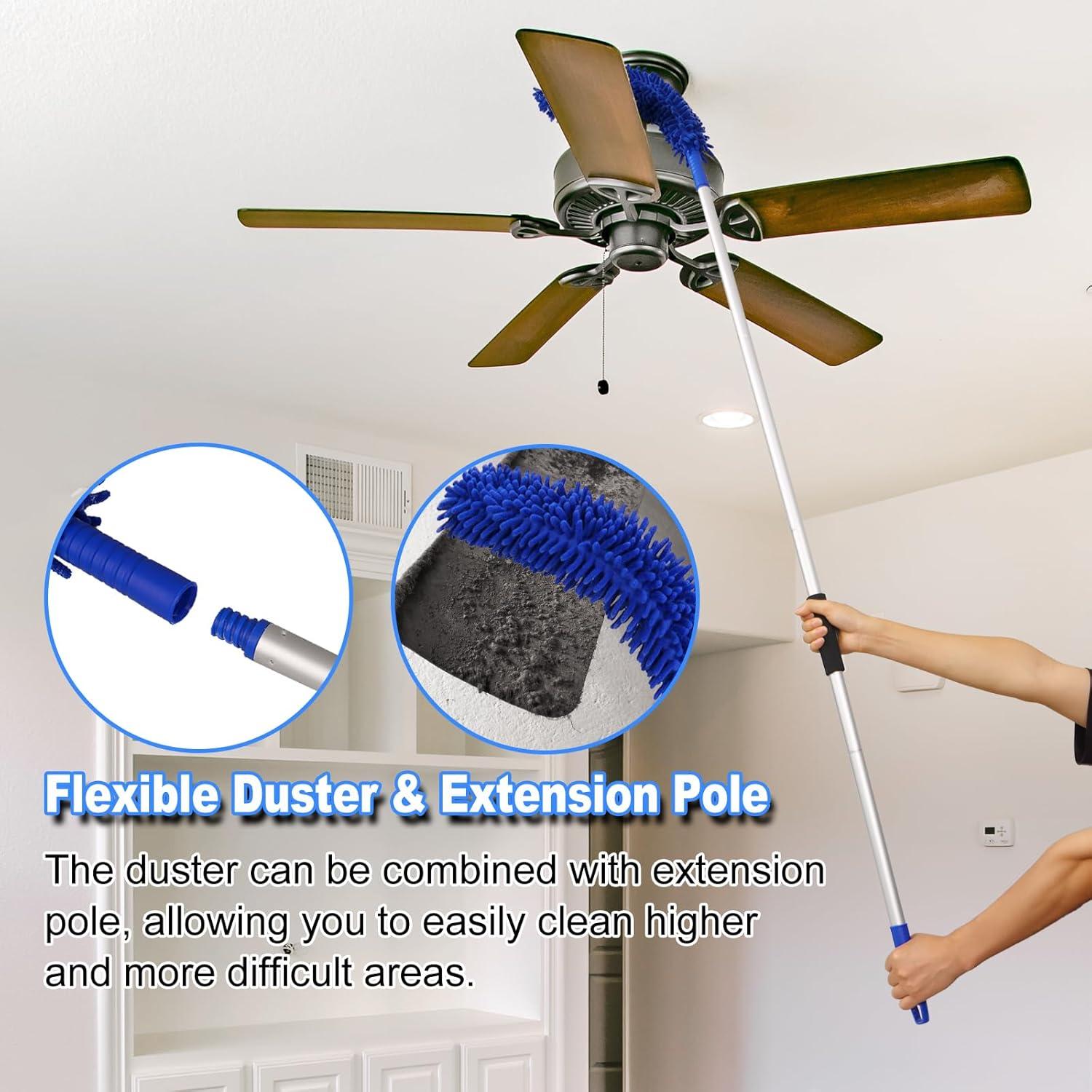 Kit de Lavado de Autos NIKCOSMK 17 Piezas 62" con Cepillos