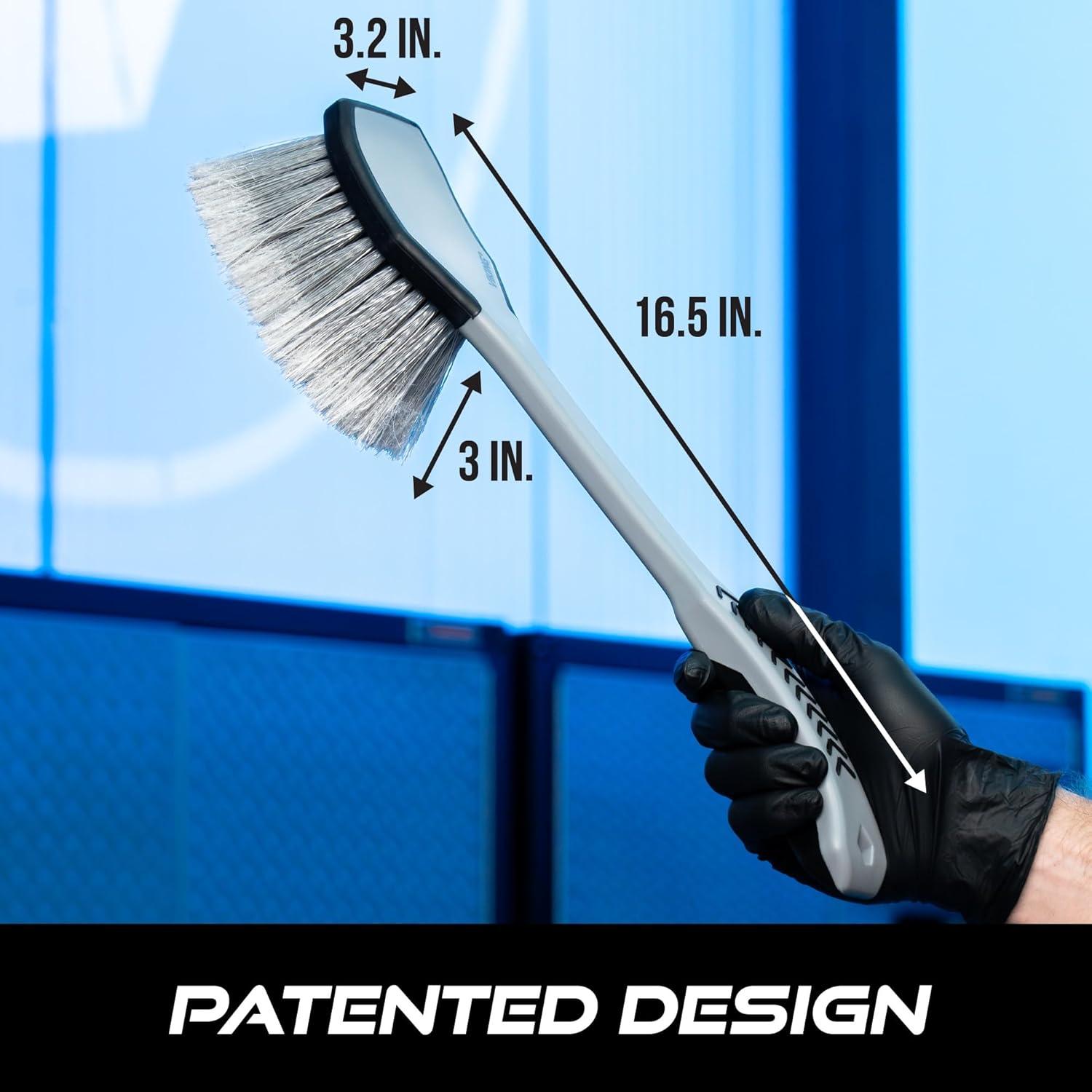 Cepillo de Lavado de Autos VIKING 42 cm Ergonómico para Ruedas