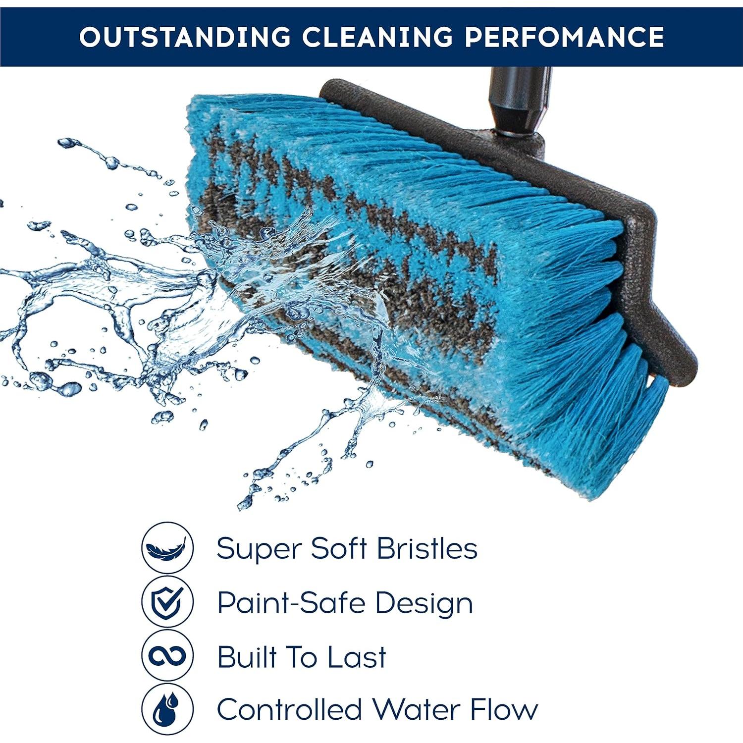 Cepillo de Lavado de Autos DSV Standard 127 cm con Manguera