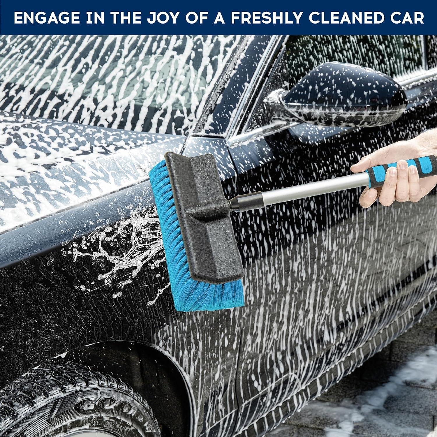 Cepillo de Lavado de Autos DSV Standard 127 cm con Manguera