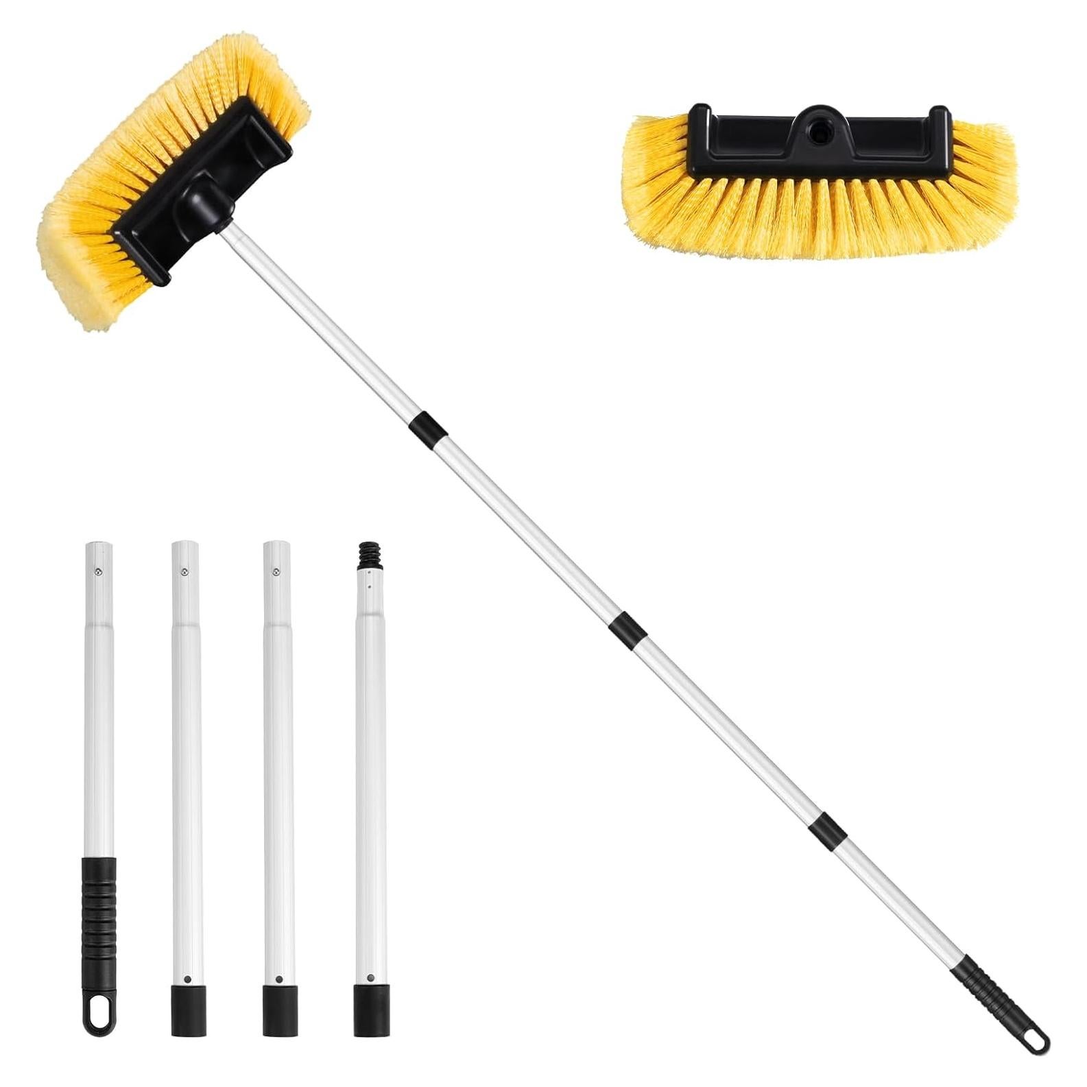 Cepillo de Lavado de Autos Ordenado 62" Mango Extensible