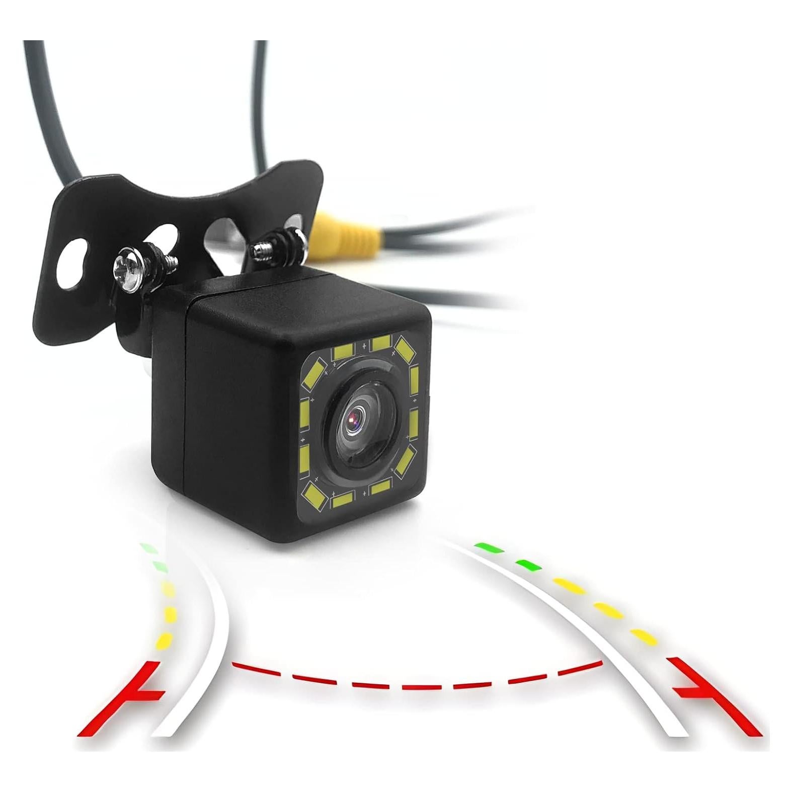 Cámara de Respaldo para Auto QUICTO Ultra HD 12 LED IP67