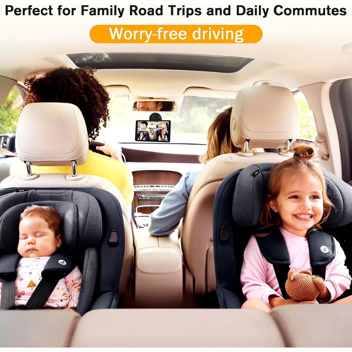 Cámara de Auto para Bebés Thybro A29 Doble 1080P 7"