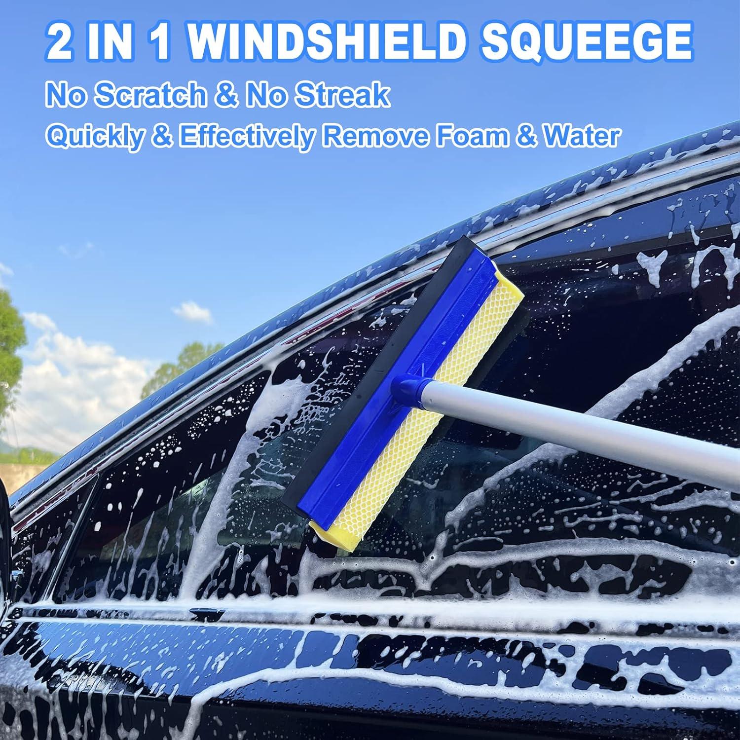 Kit de Lavado de Autos NIKCOSMK 20 Piezas - Cepillos y Mopa