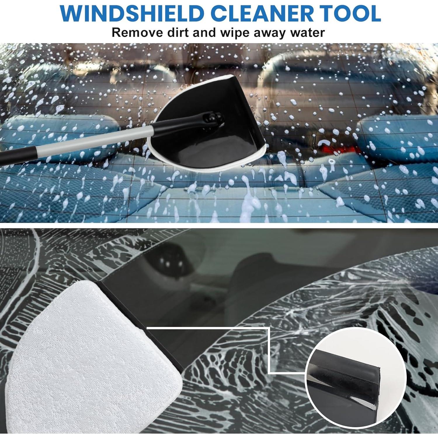 Kit de Lavado de Autos MAVRIZ con Cubo Plegable y Accesorios