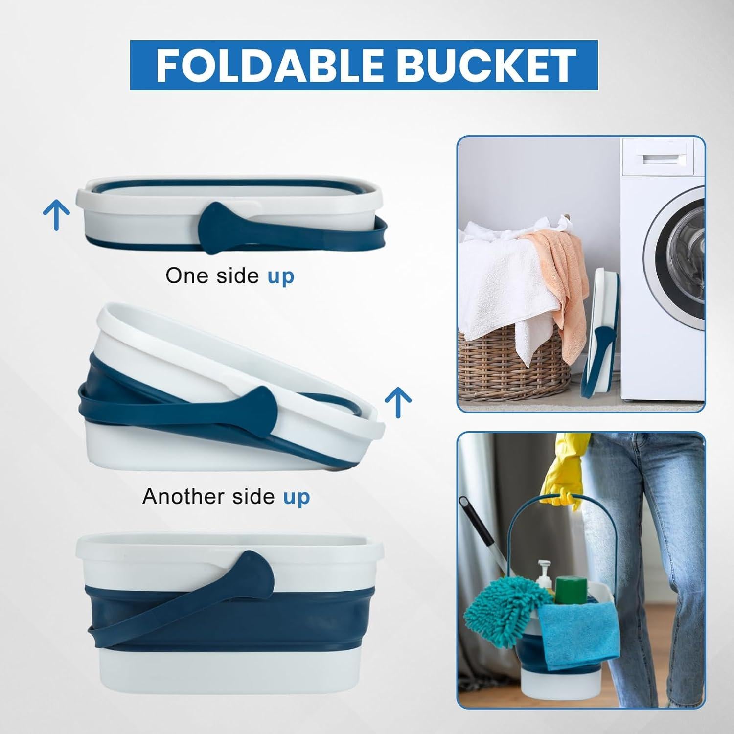 Kit de Lavado de Autos MAVRIZ con Cubo Plegable y Accesorios