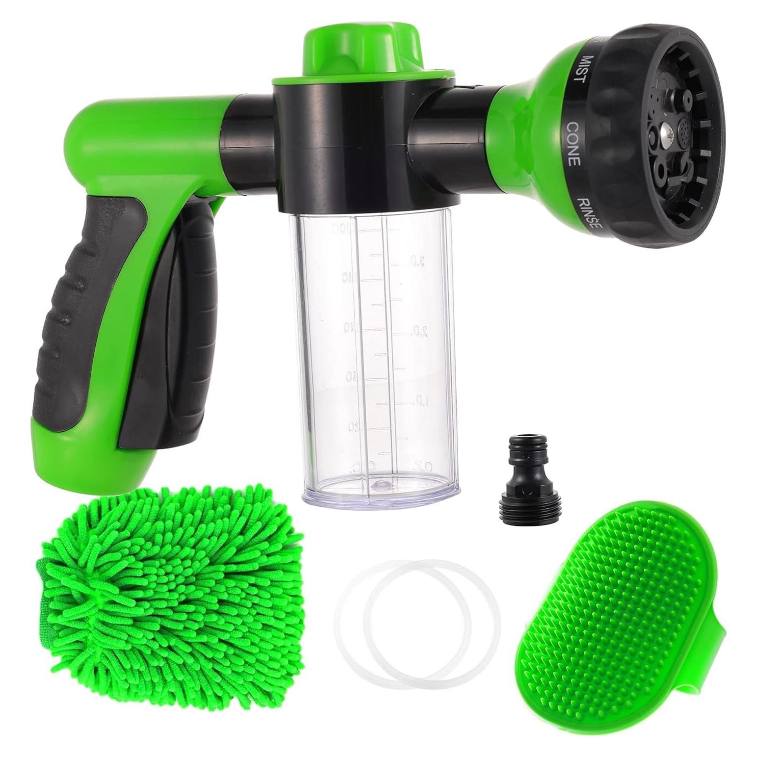 Boquilla de Espuma Kamirola 8 en 1 para Lavado de Coche