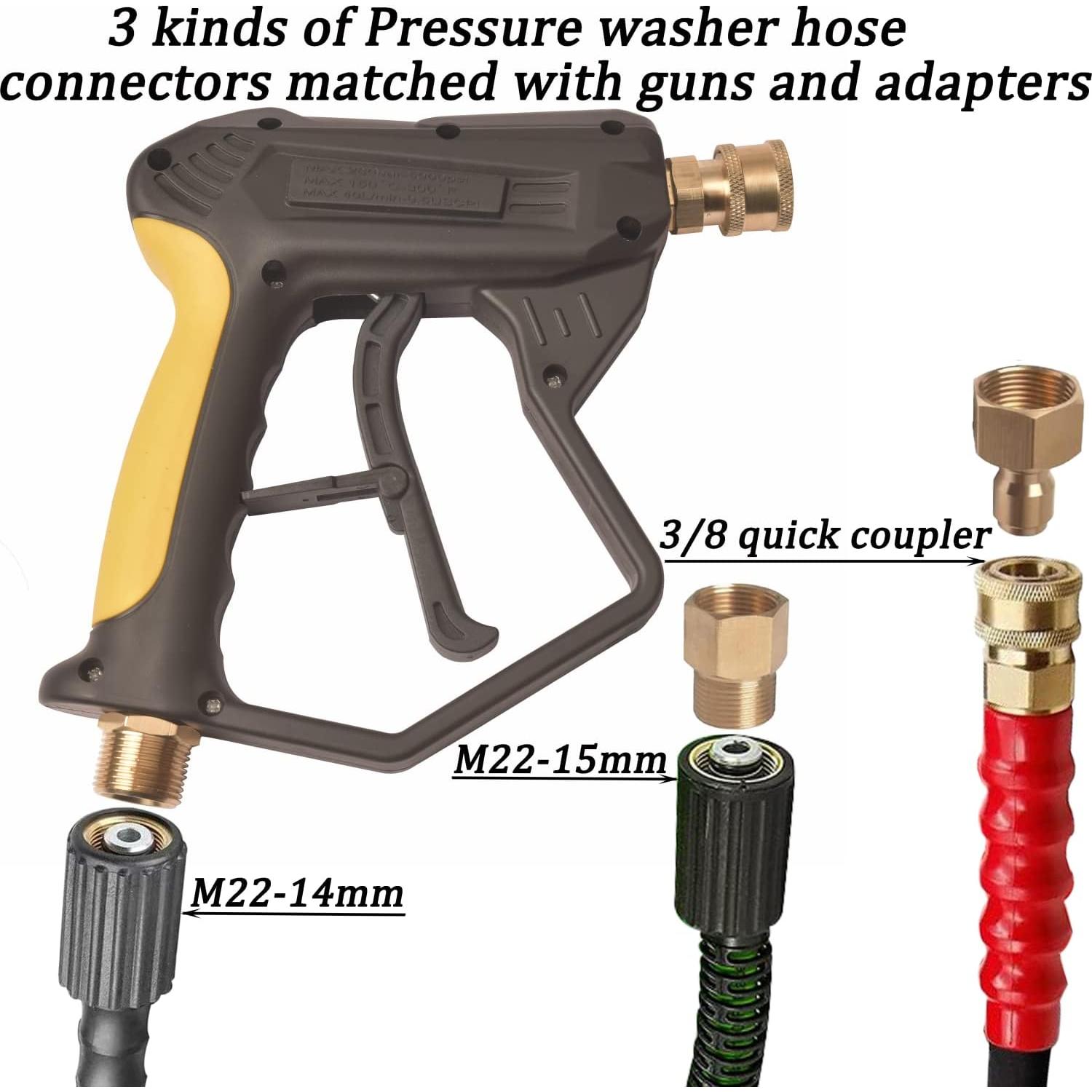 Pistola de Lavado a Presión GDHXW FD-EP-230201-1966 5000 PSI