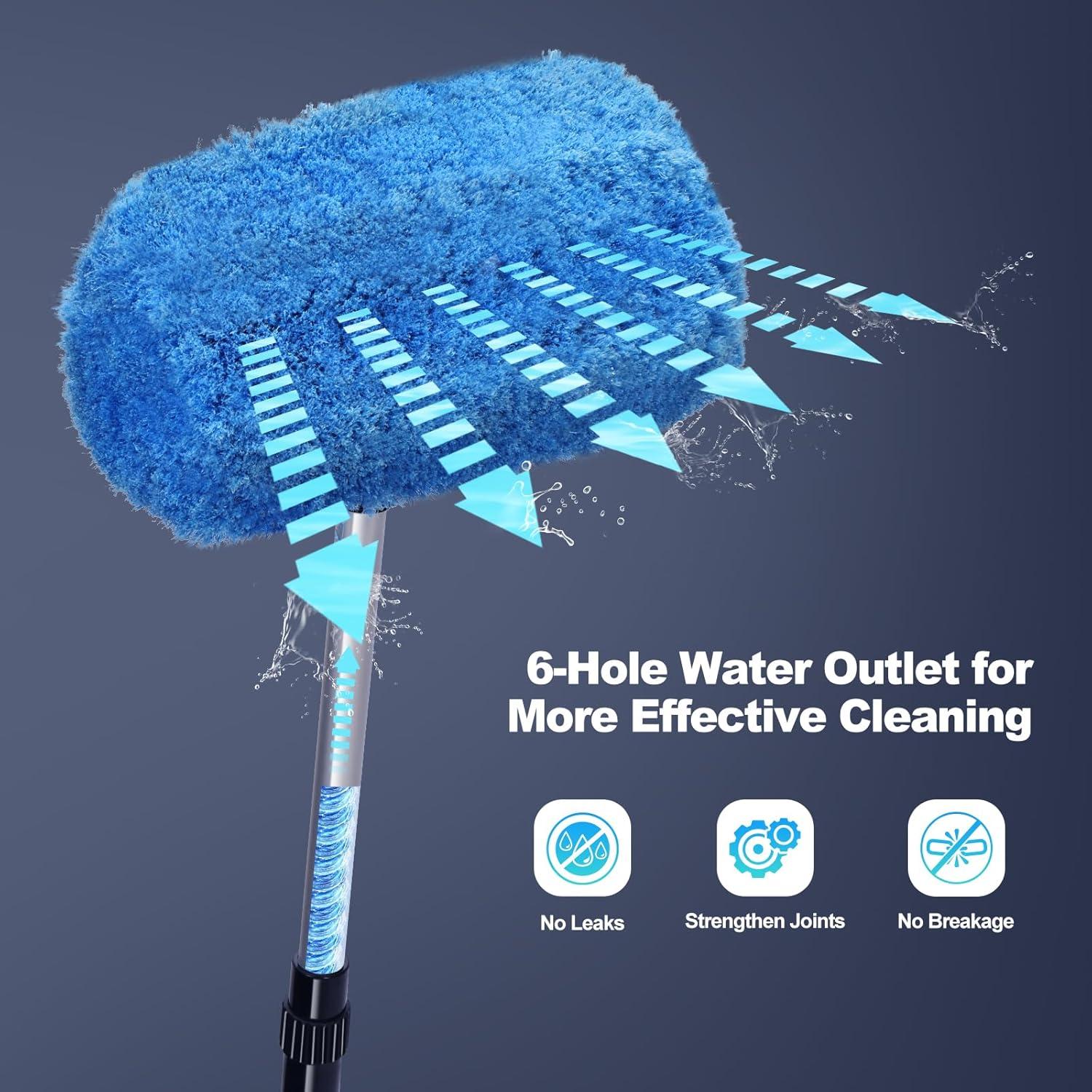 Kit de Lavado de Autos XCBYT con Mango Ajustable 62"