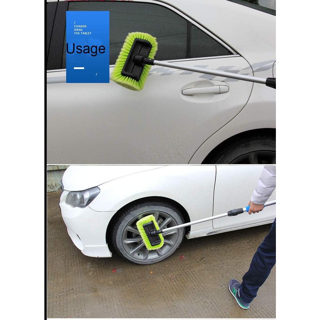 Cepillo de Lavado de Autos Forgrace 30.48 cm Verde Cerdas Suaves