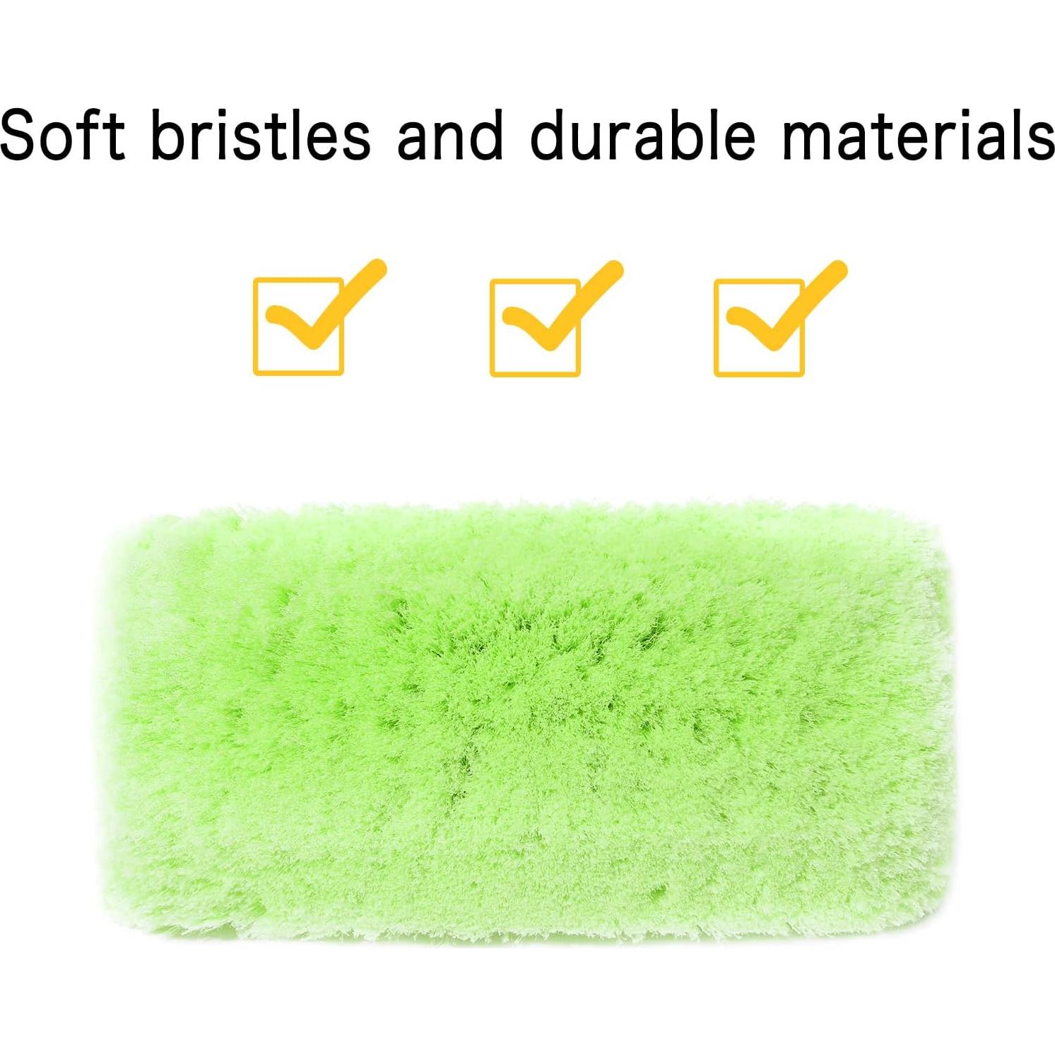 Cepillo de Lavado de Autos Forgrace 30.48 cm Verde Cerdas Suaves