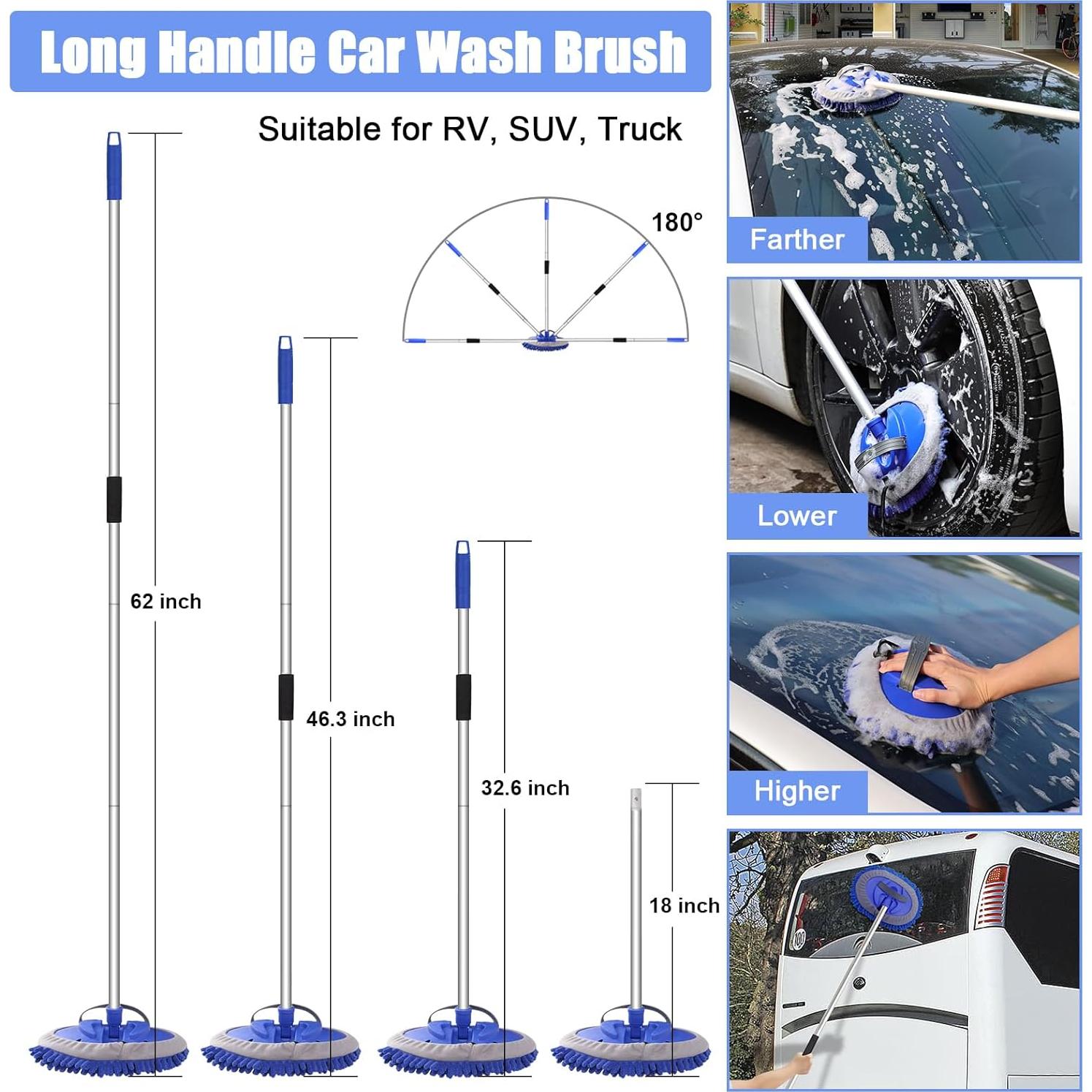 Kit de Limpieza de Autos anngrowy CWBK - 6 Piezas