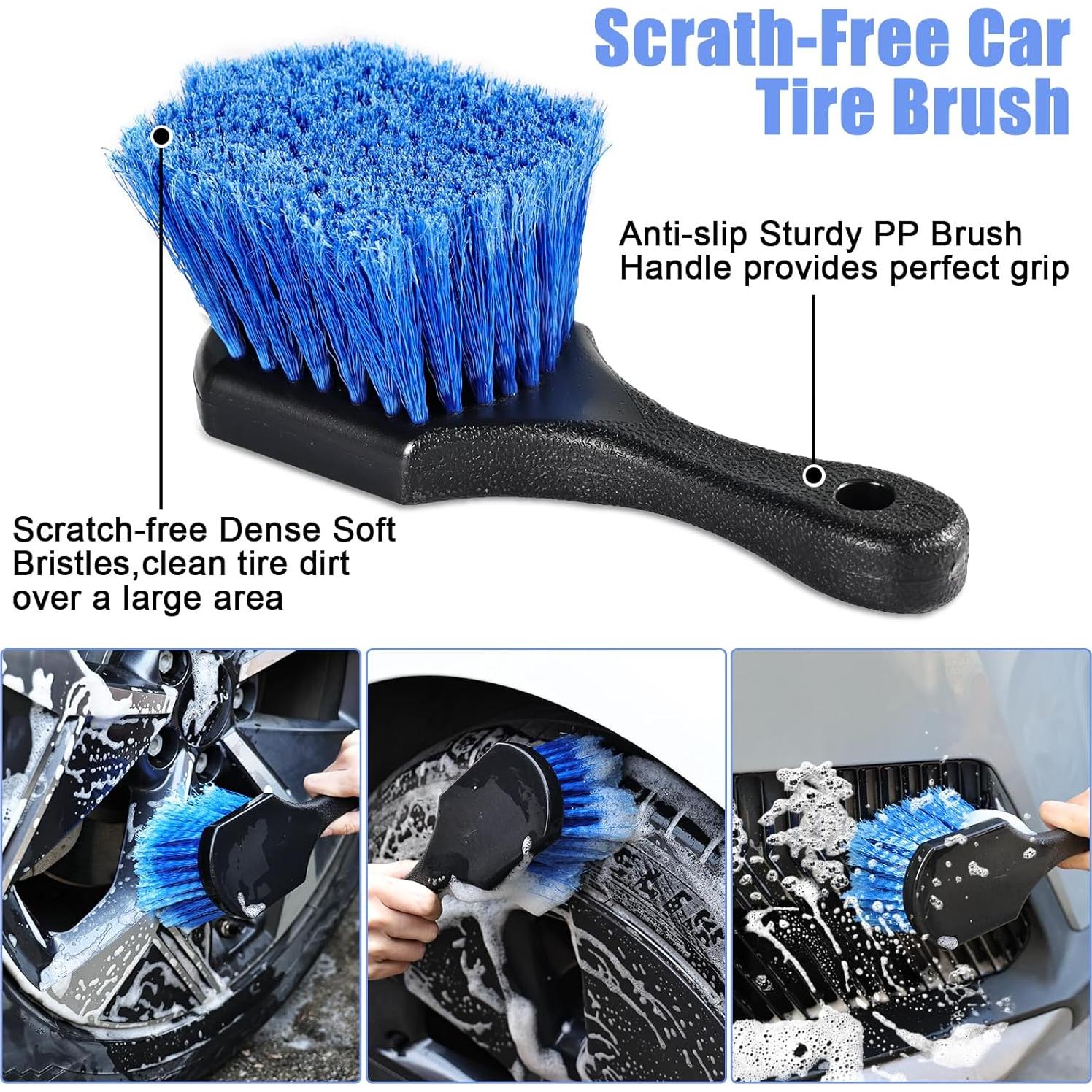 Kit de Limpieza de Autos anngrowy CWBK - 6 Piezas