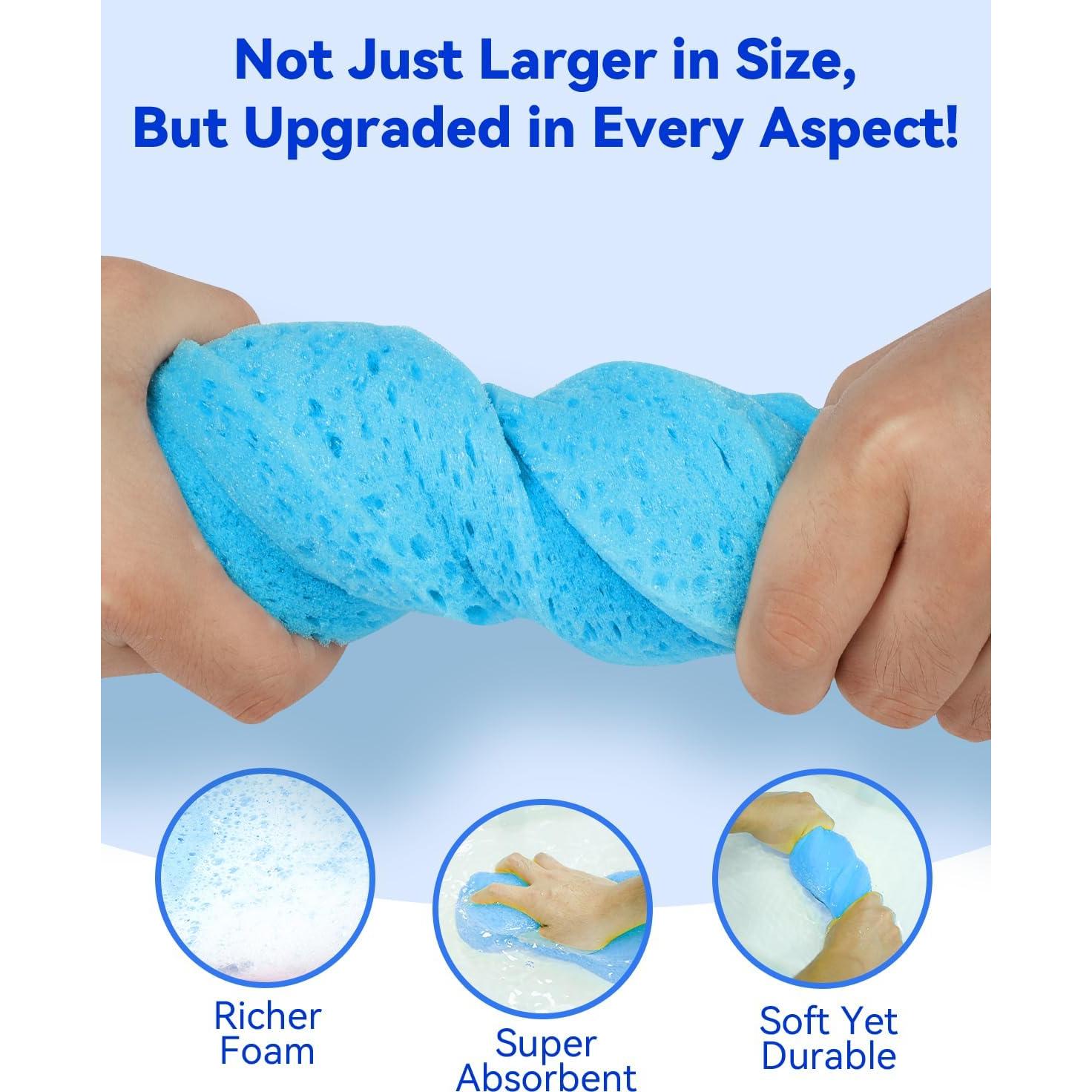 Esponjas de Lavado Temede - Paquete de 5 Grandes 23x11x6 cm