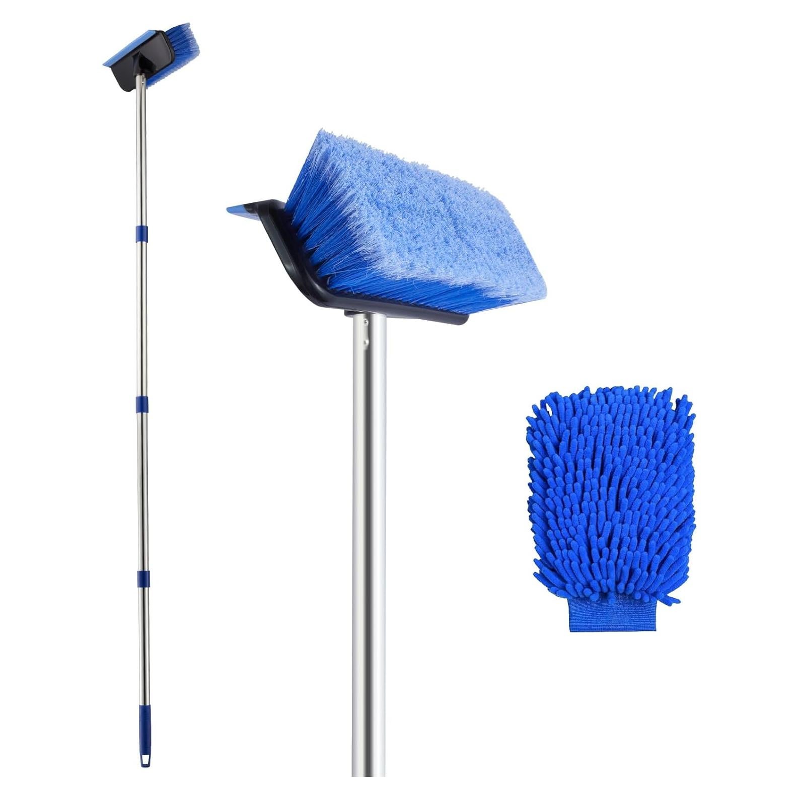 Cepillo de Lavado de Autos PIMEKOY 60 cm con Mitón Microfibra