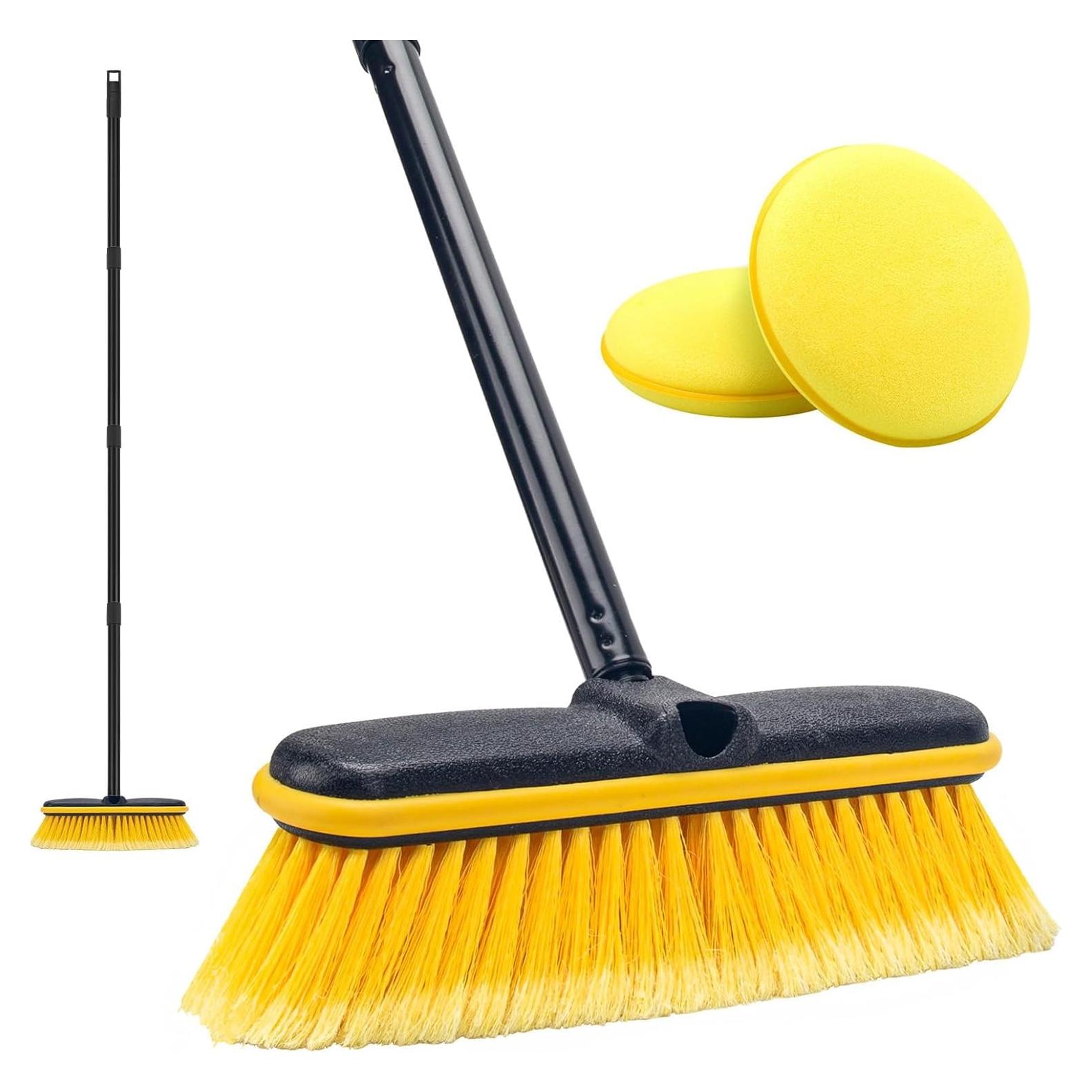 Cepillo de Lavado de Autos KeFanta con Mango Largo 139.7 cm