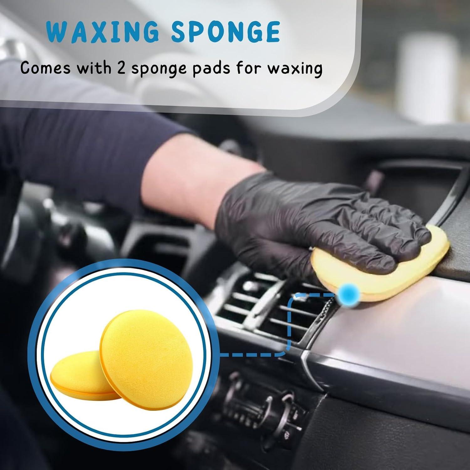 Cepillo de Lavado de Autos KeFanta con Mango Largo 139.7 cm