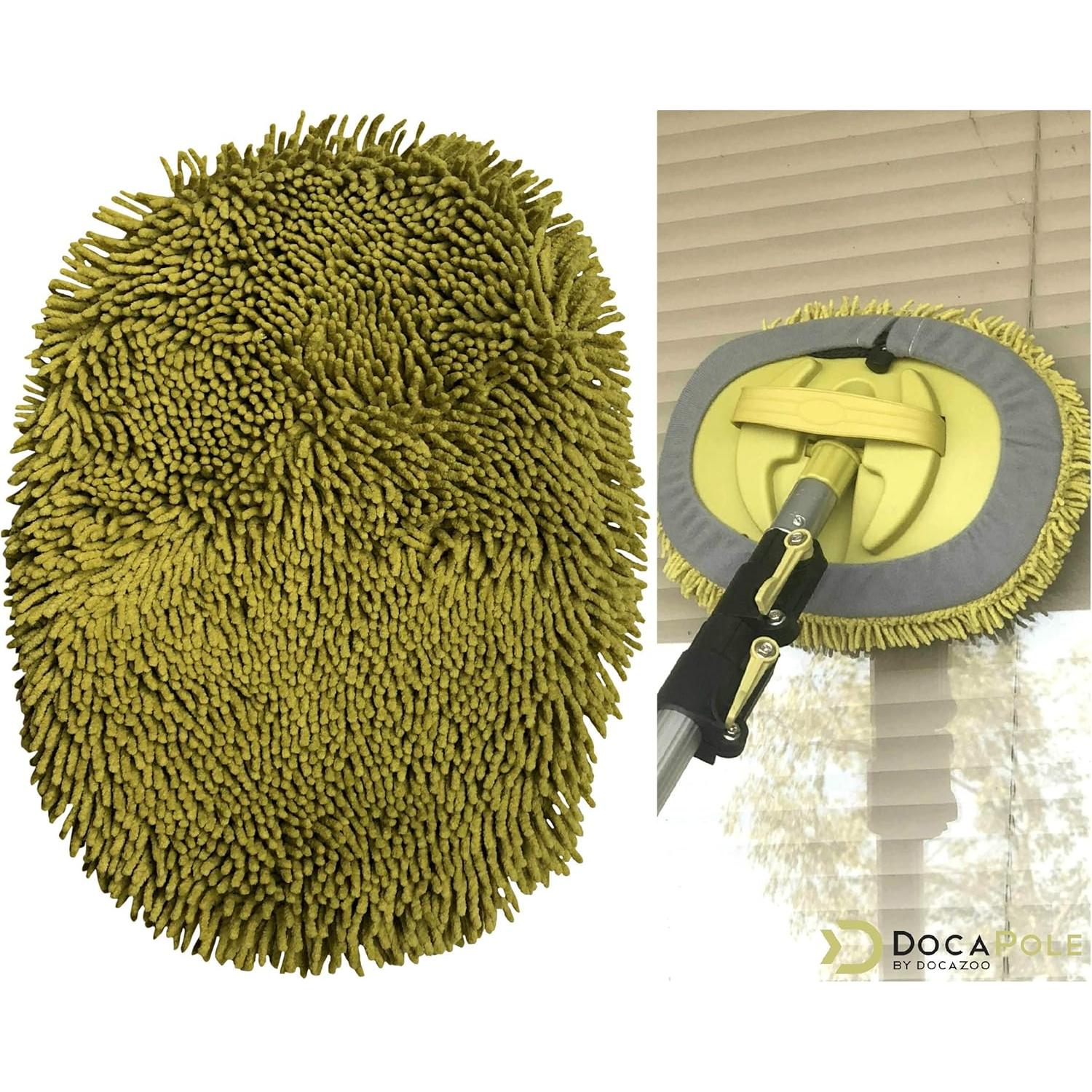 Plumero de Microfibra DOCA - Cabeza para Lavado de Autos