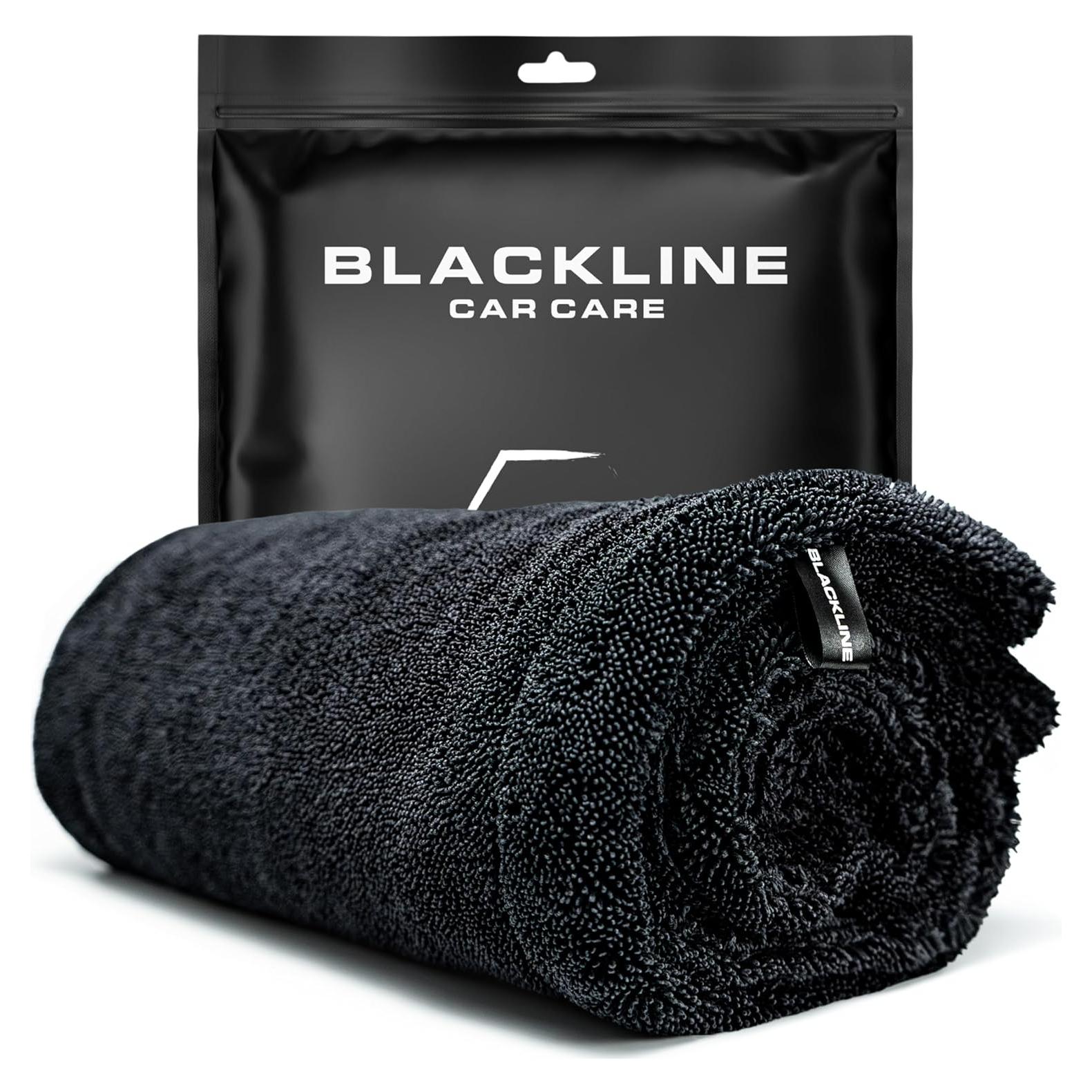 Toalla de Secado Blackline 0.91m x 0.61m 1300 GSM Microfibra