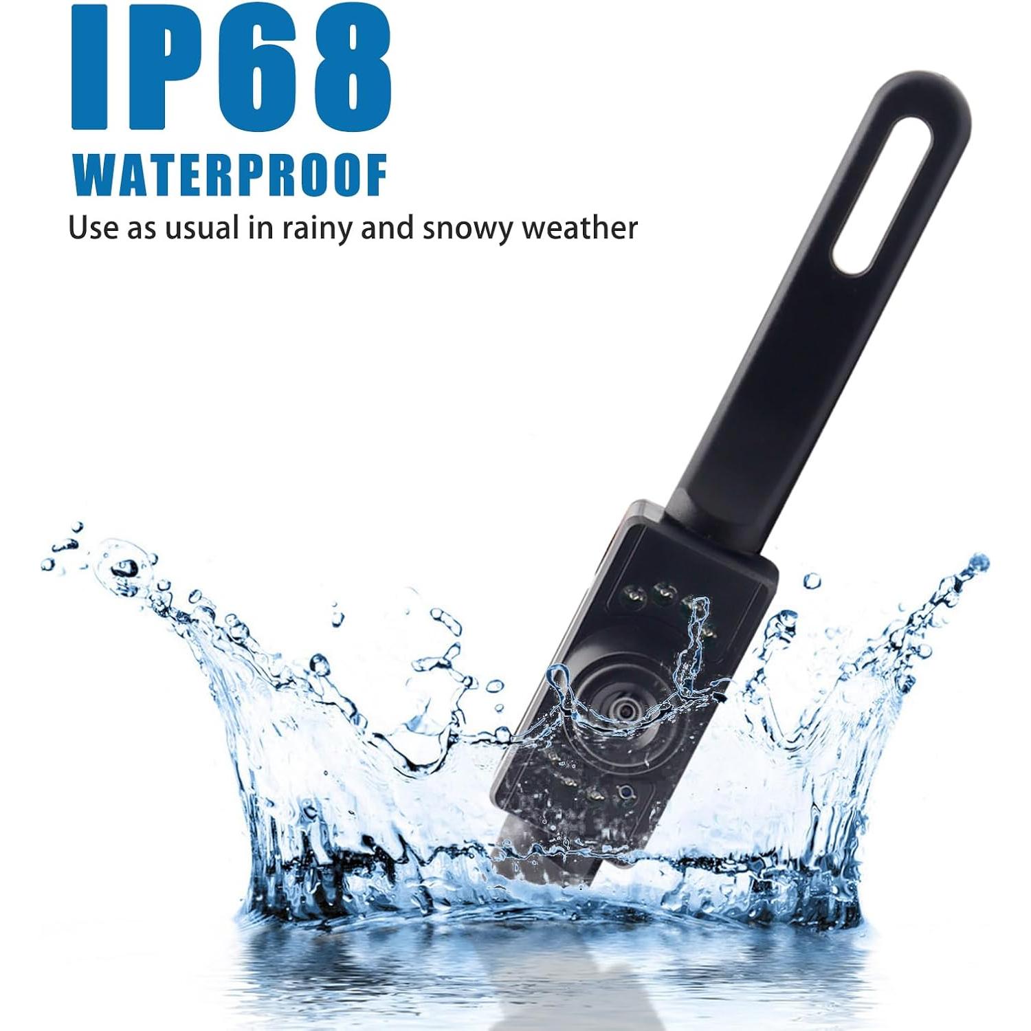 Cámara de Respaldo HD AUTOXBERT con Visión Nocturna 170°