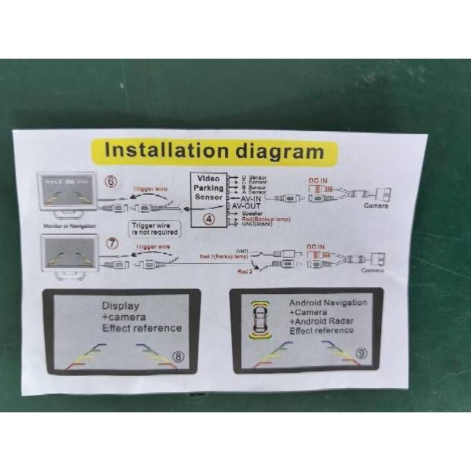 Cámara de Respaldo HD AUTOXBERT con Visión Nocturna 170°