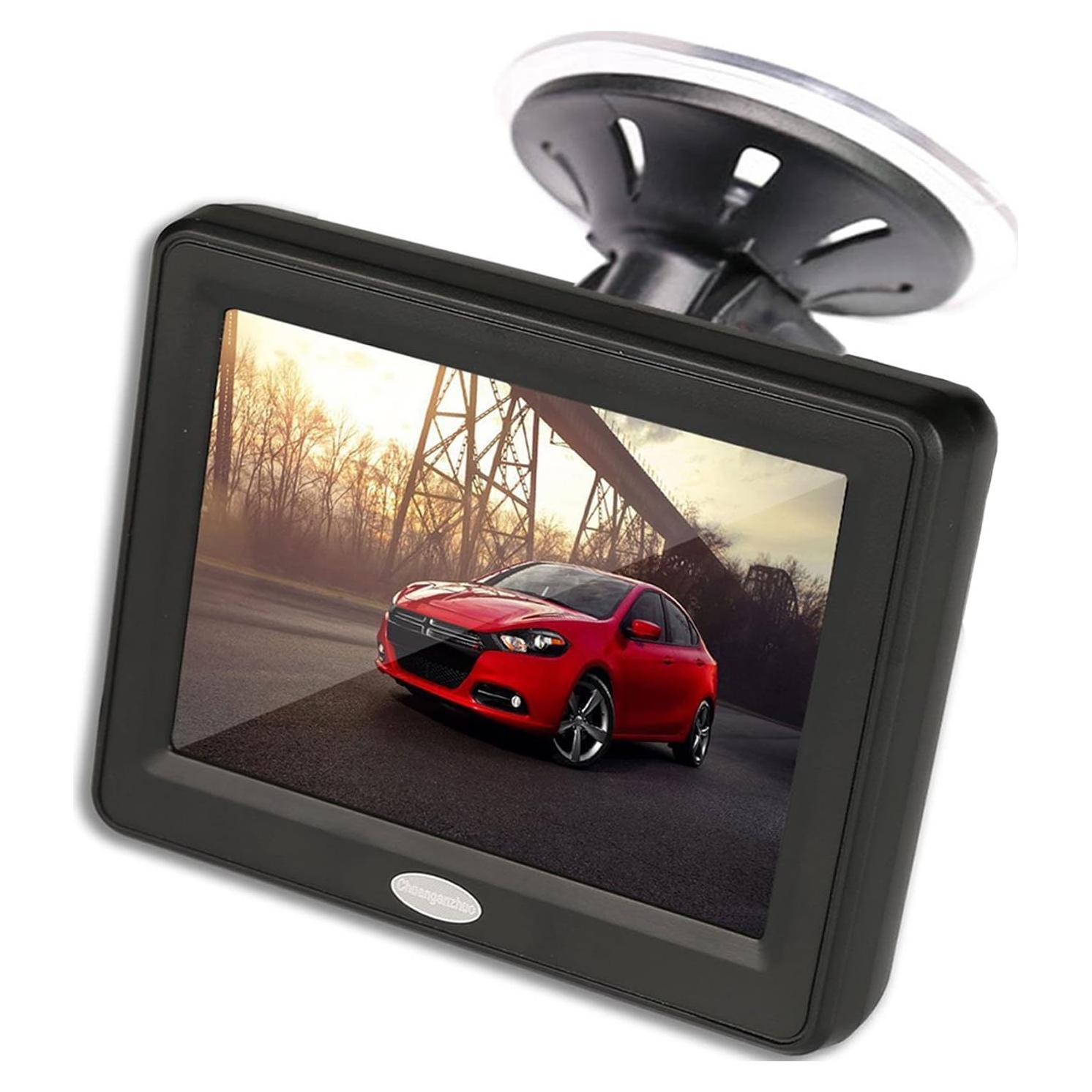 Monitor de Cámara de Respaldo Chuanganzhuo 3.5" HD 12V/24V