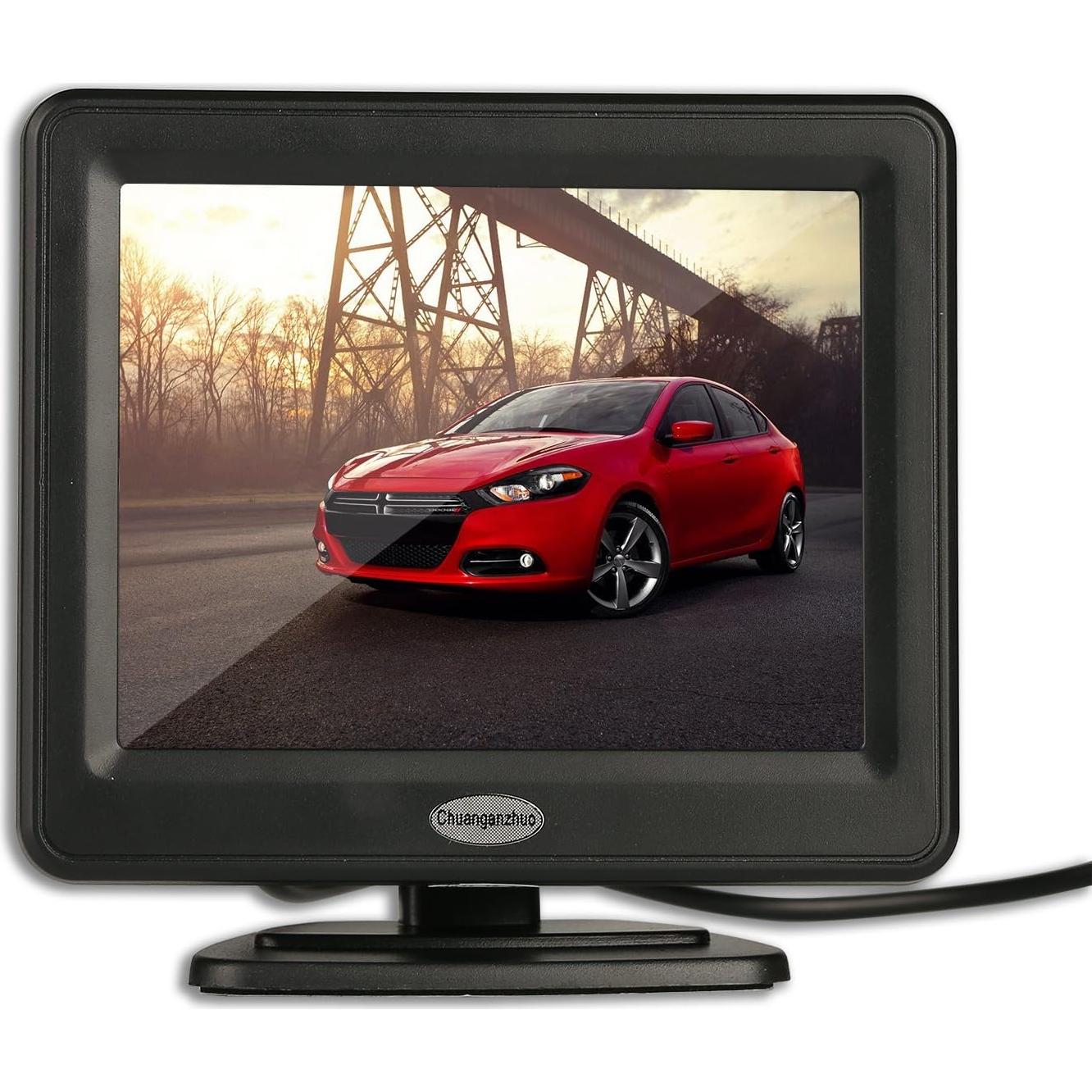 Monitor de Cámara de Respaldo Chuanganzhuo 3.5" HD 12V/24V