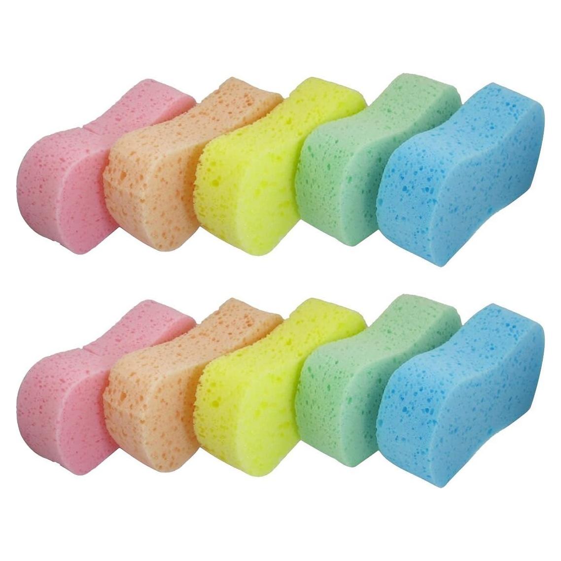 Esponjas Grandes Lantee - Paquete de 10 Piezas para Limpieza