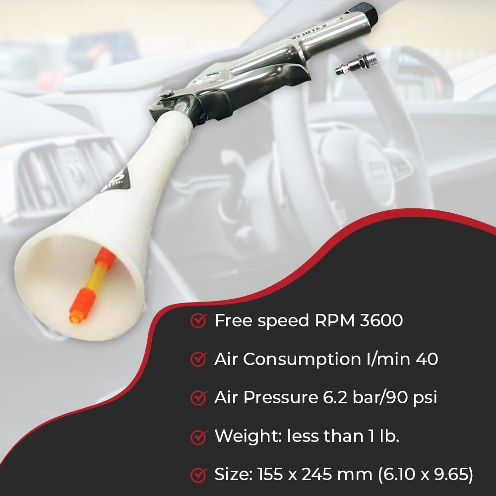 Pistola de Limpieza de Aire HI-TECH Vortex II - 0.45 kg