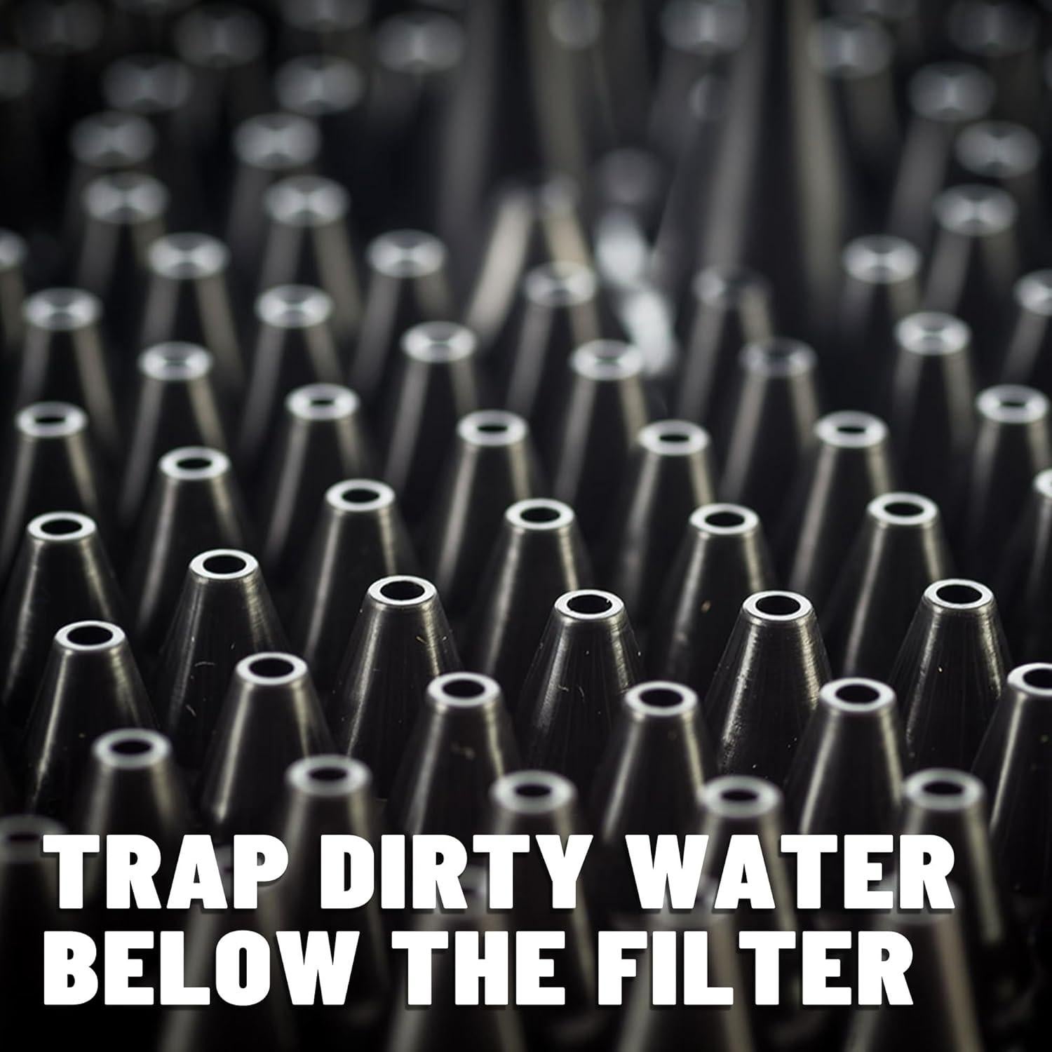 Insertos Cyclone Dirt Trap Chemical Guys - Paquete de 2 negros