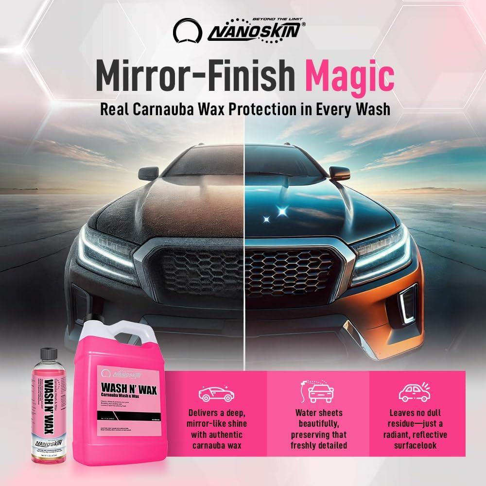Nanoskin Lavado y Cera Carnauba 20.3 kg - Limpia y Brilla