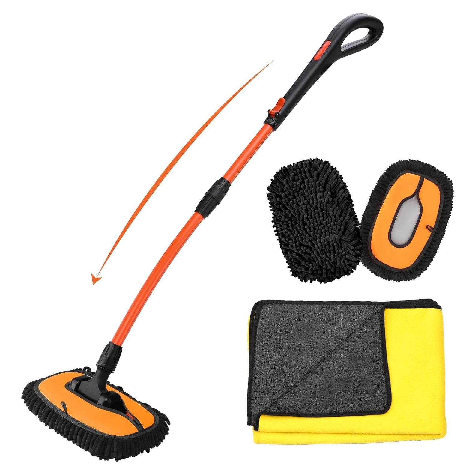 Cepillo de Lavado de Autos MOUCHOT con Mango Extensible 119 cm