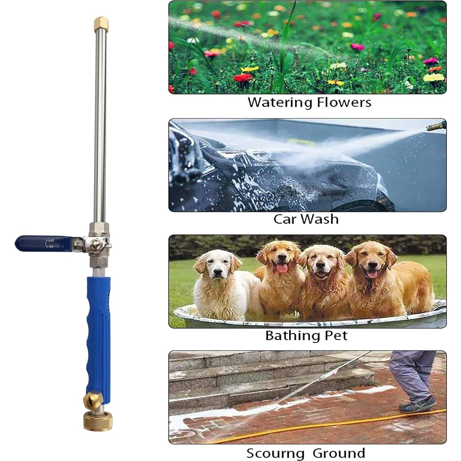 Pistola de Lavado a Presión Alta YunGuoGuo 45.7 cm Azul