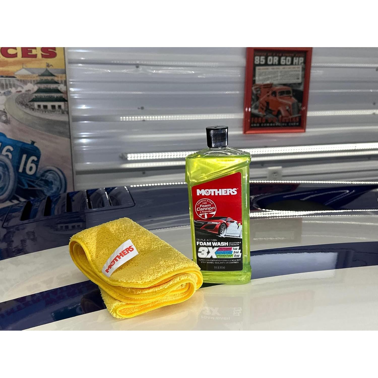 Champú Espuma Triple Acción Mothers 5610 2.83 kg 100 oz