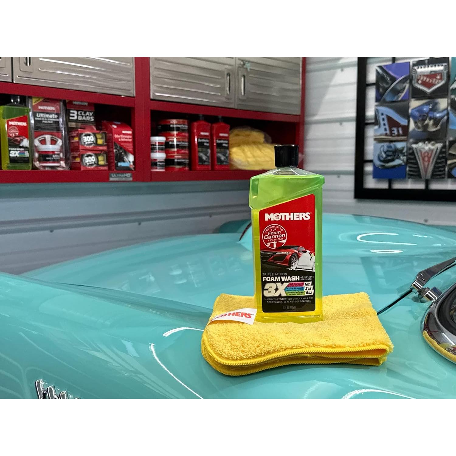 Champú Espuma Triple Acción Mothers 5610 2.83 kg 100 oz