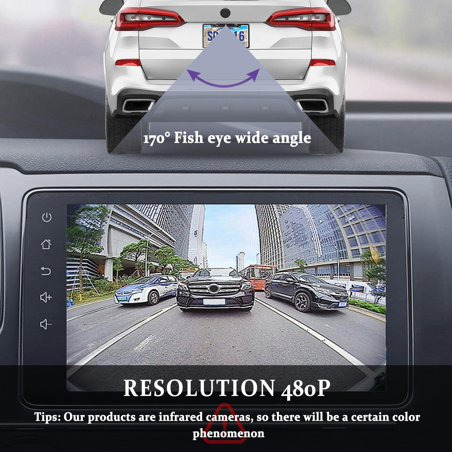 Cámara de Respaldo Salior HD para Camión con Visión Nocturna