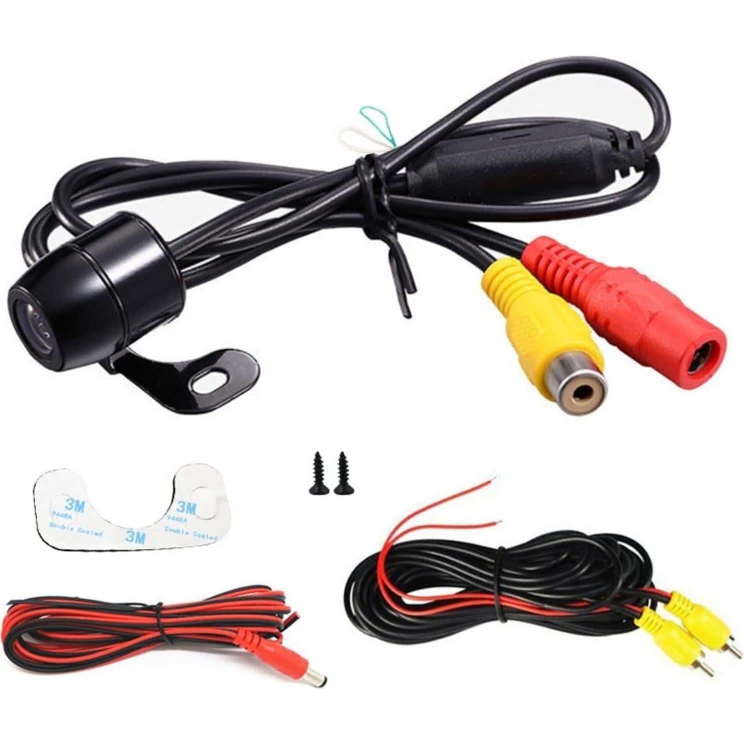 Cámara de Respaldo Biubiubiu AHD 720P 160° con Cable 6m