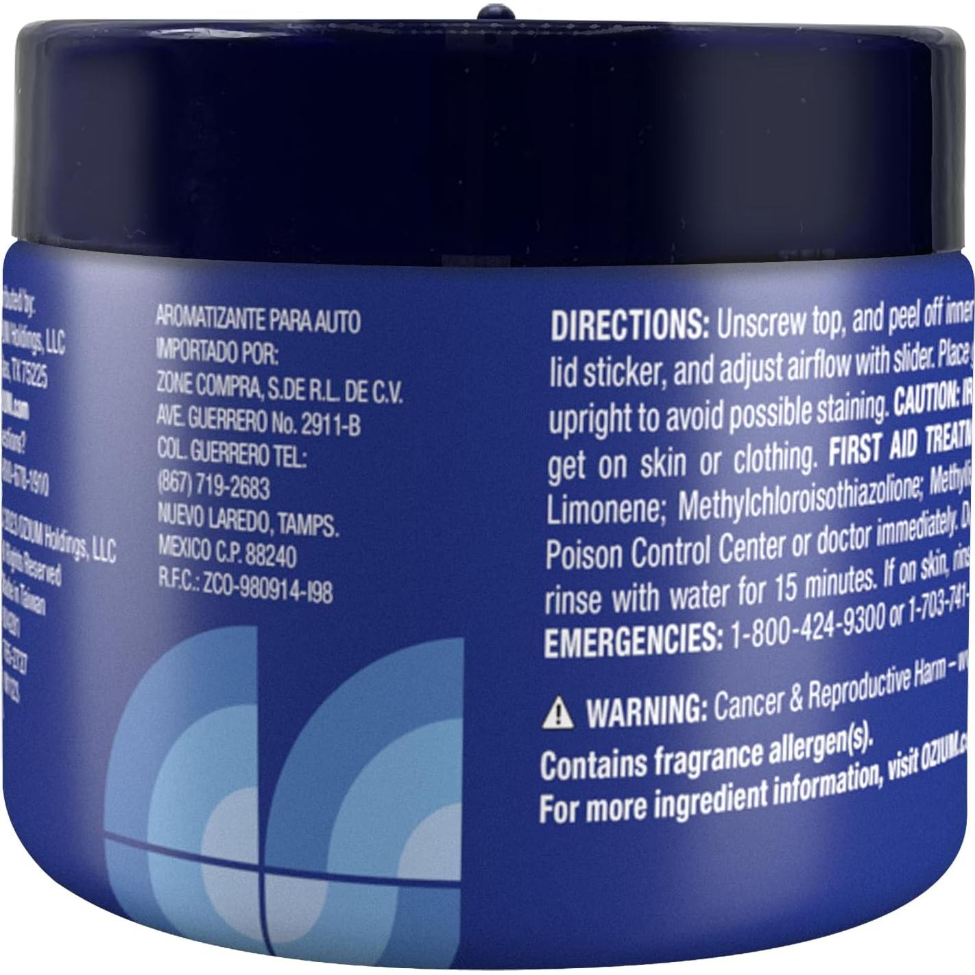 Gel Eliminador de Olores Ozium 127 g Original Paquete de 4