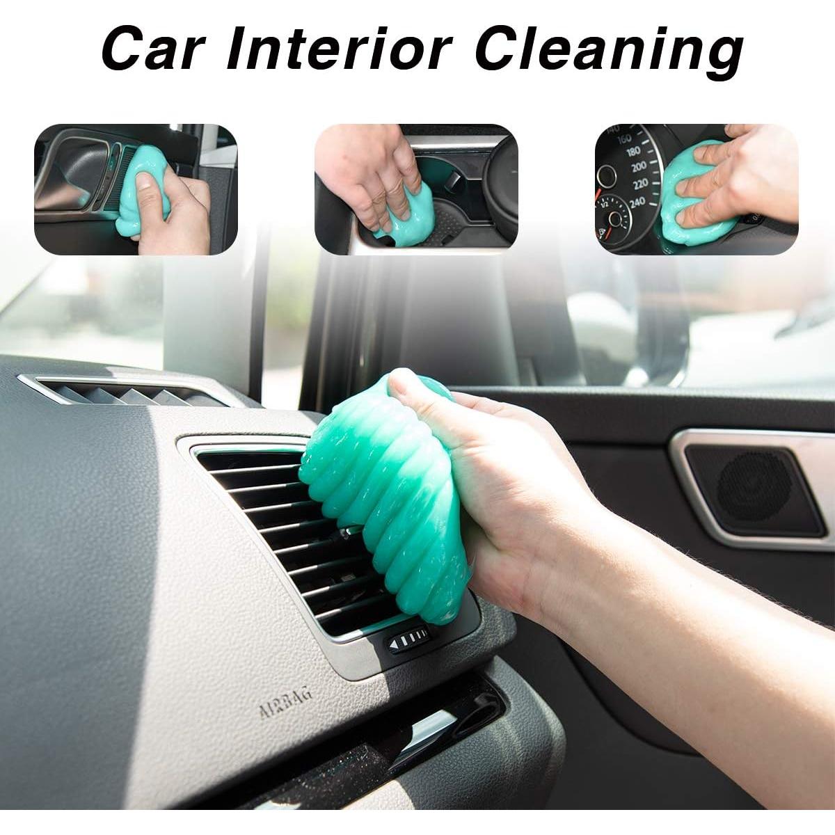 ASFSKY Car Cleaning Gel for Car Detailing Car Cleaning Putty for Interior Cleaner for Car Vents Car Cleaning Gel Pack 450g（5 Pack）