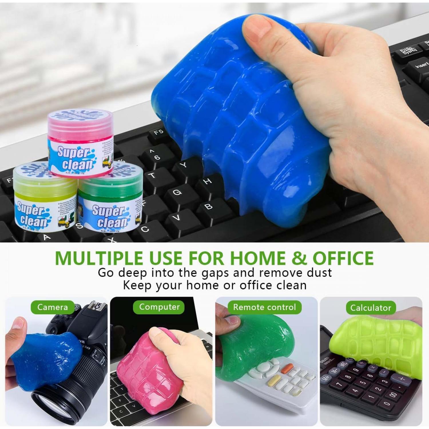 Gel de Limpieza para Automóviles SenseYo 4 Pack 160g Colores