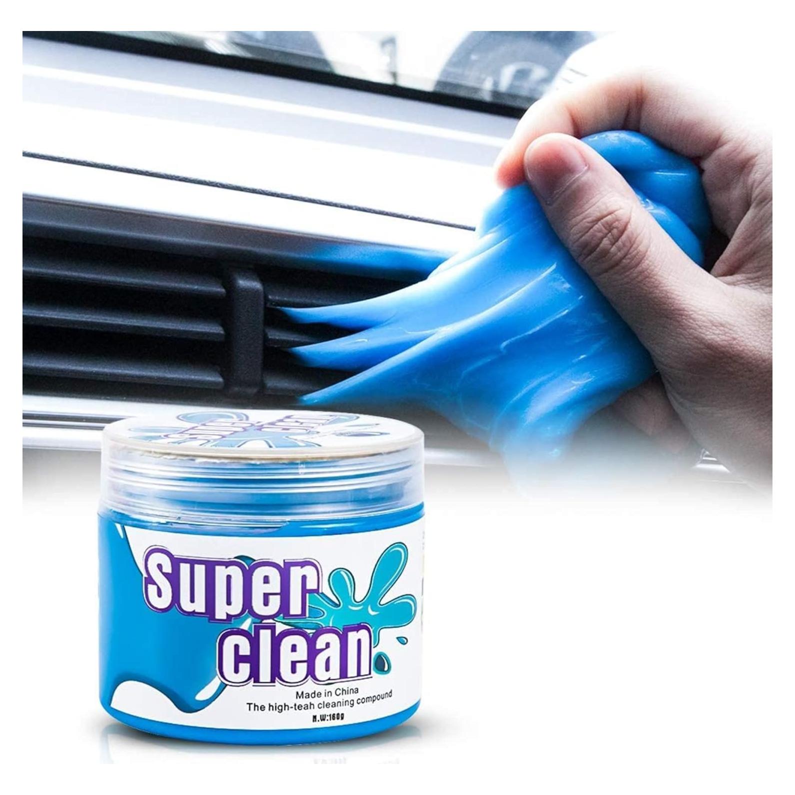 SB Parts Cleaning Gel for Car, Universal Detailing Automotive Dust, Detail Removal Cleaning Keyboard Cleaner for Car Vents, PC, Laptops, Home Appliance, (Blue)… (1)