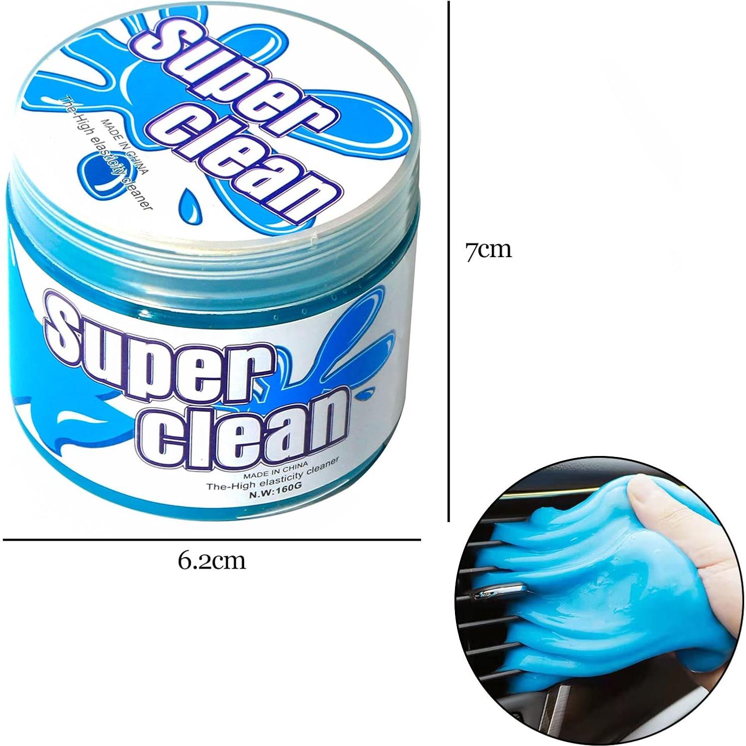 SB Parts Cleaning Gel for Car, Universal Detailing Automotive Dust, Detail Removal Cleaning Keyboard Cleaner for Car Vents, PC, Laptops, Home Appliance, (Blue)… (1)