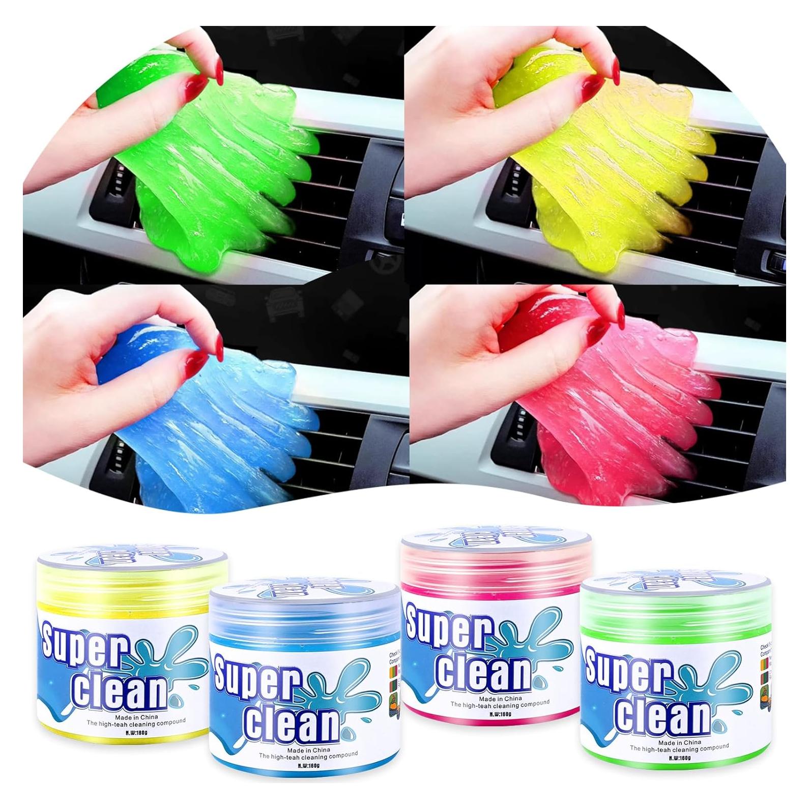 Gel de Limpieza de Autos vvag - 4 Paquetes Reutilizables