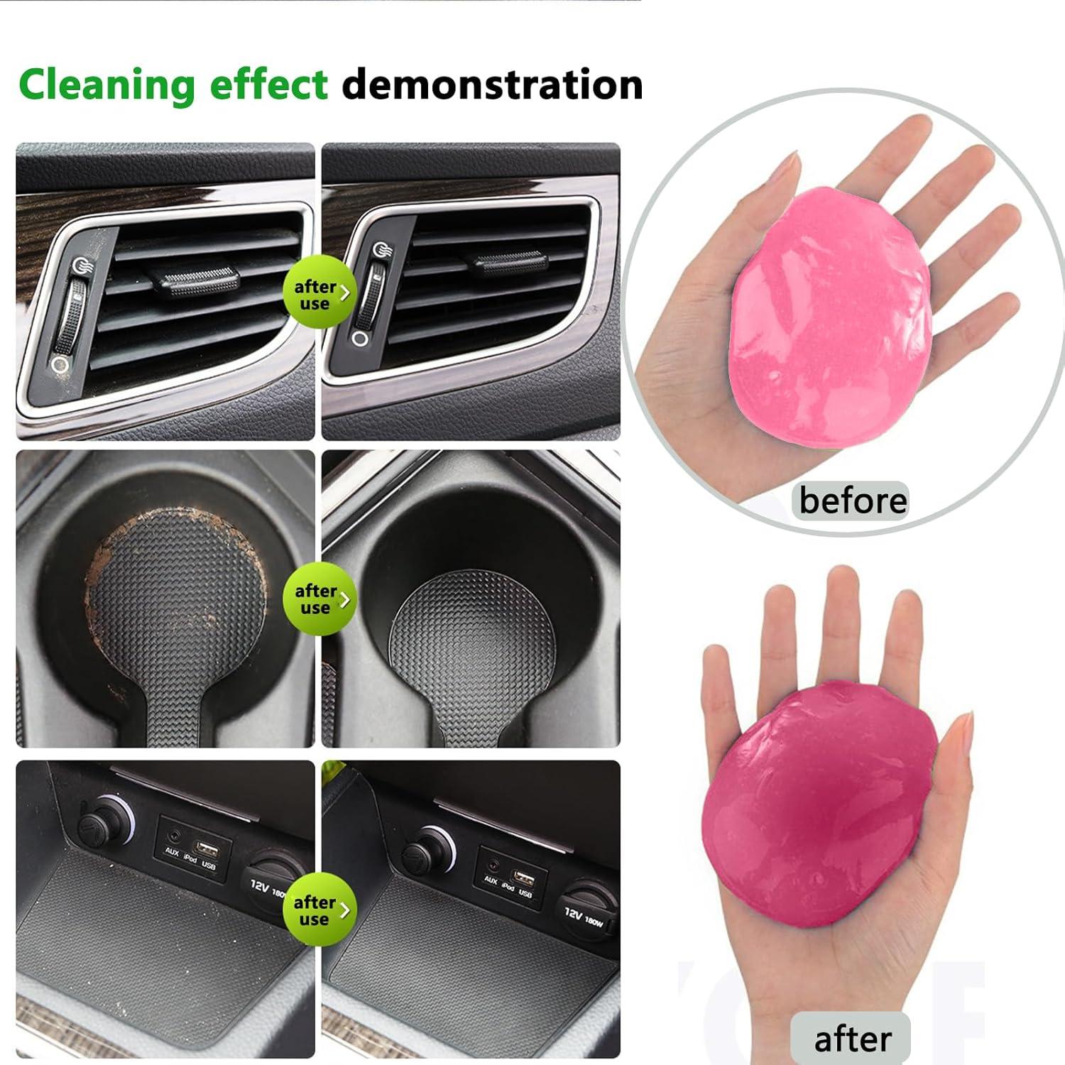 Gel de Limpieza de Autos vvag - 4 Paquetes Reutilizables