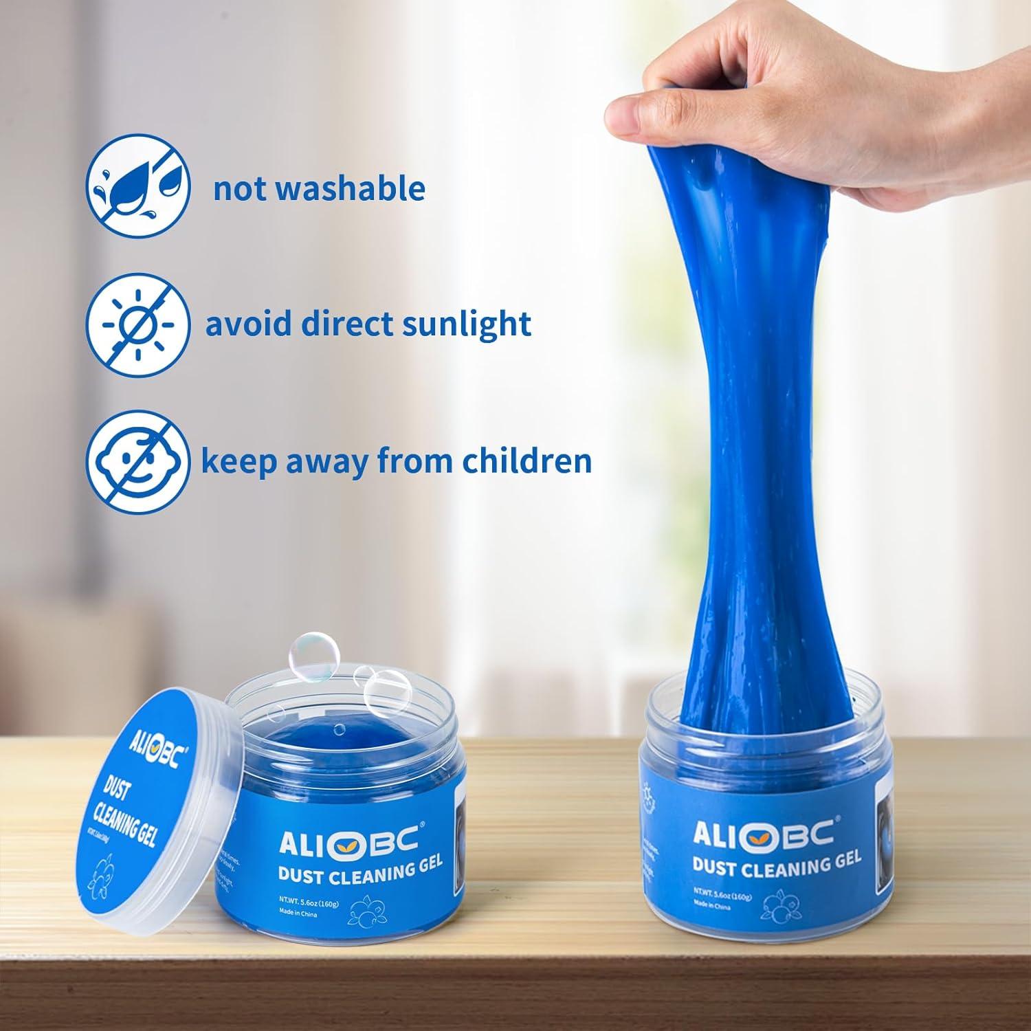 Gel de Limpieza Universal ALIOBC 190 g - Putty para Autos y Teclados