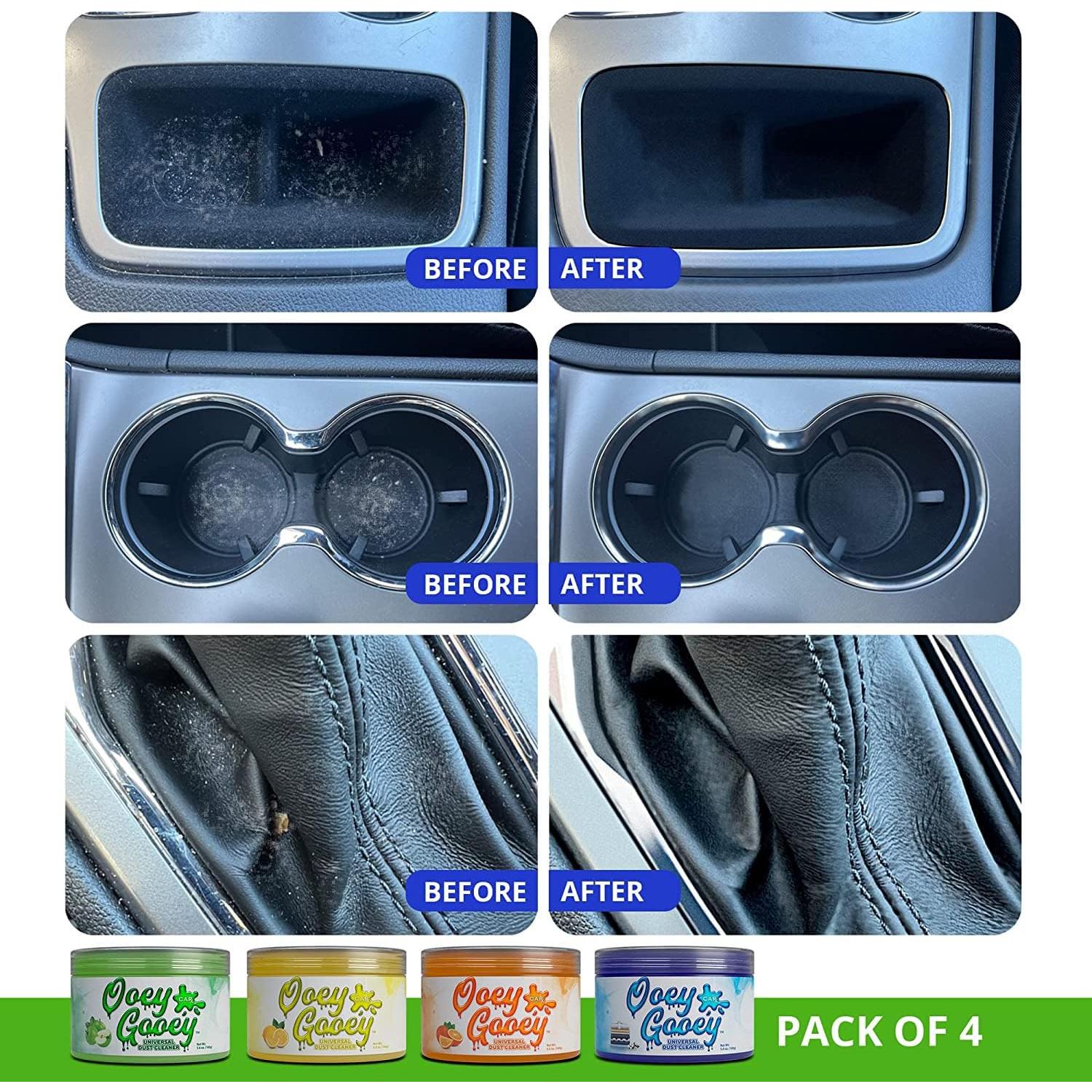 Gel Limpiador Aromatizado CarX - Paquete de 4 x 159g