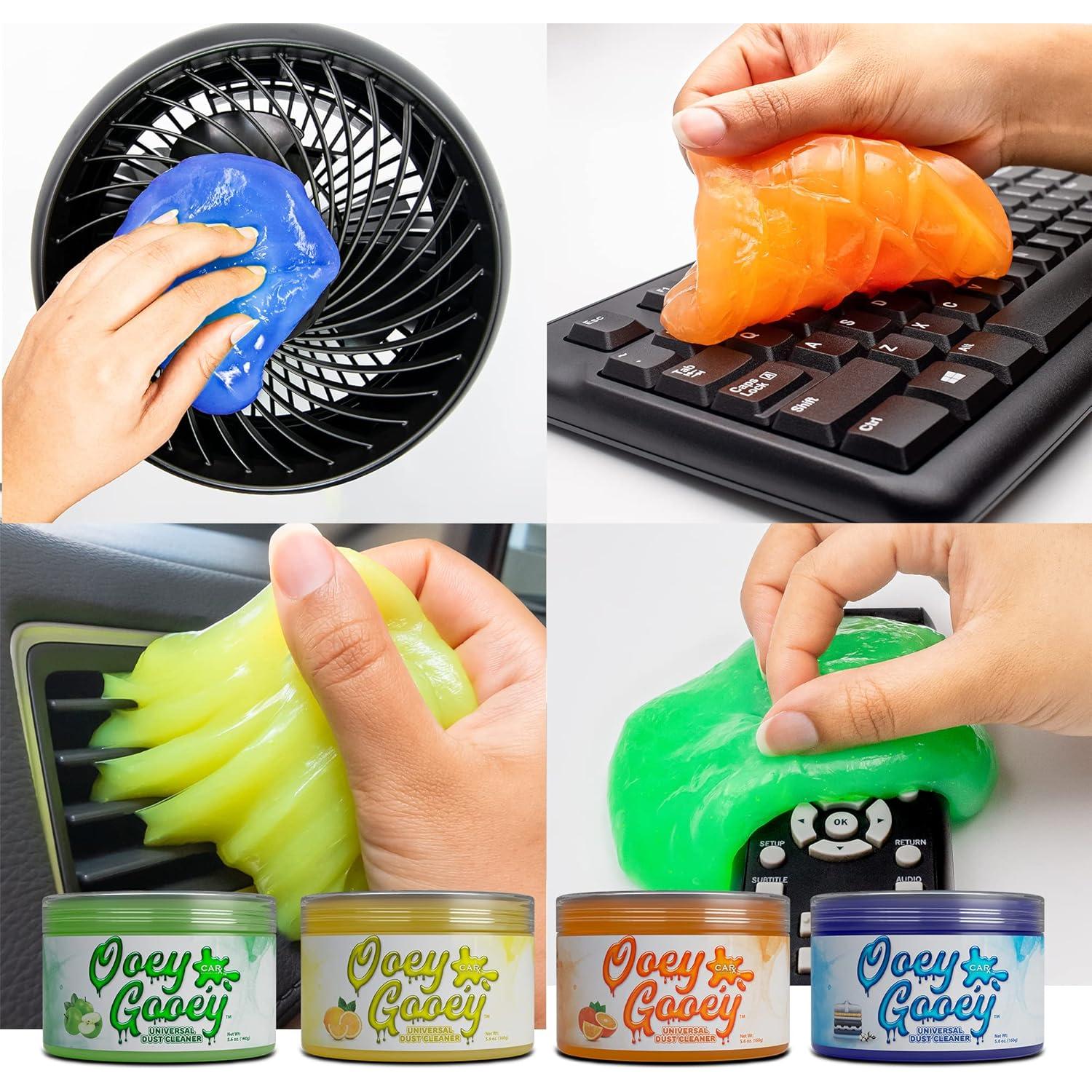 Gel Limpiador Aromatizado CarX - Paquete de 4 x 159g