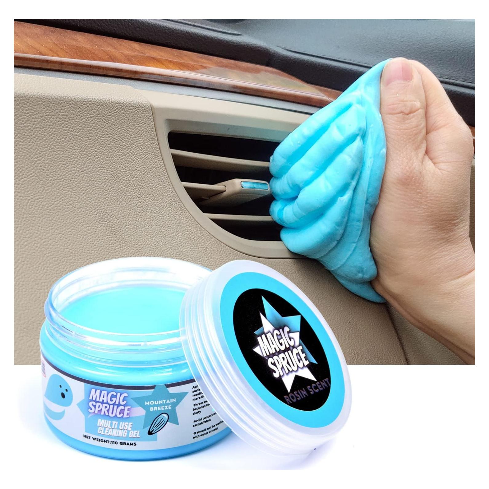 Gel de Limpieza Mágico FINOCLAY 120ml para Auto y Electrónicos