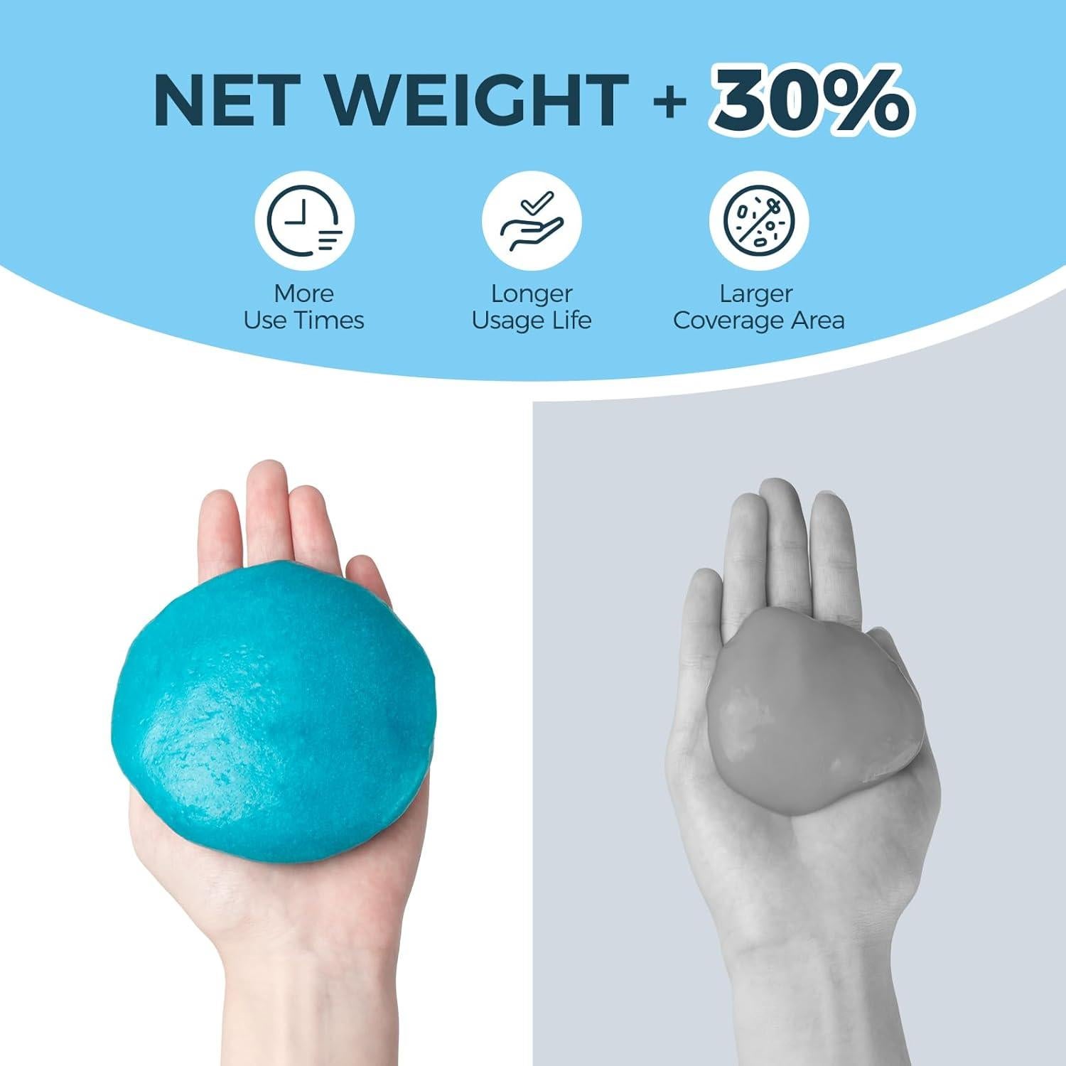 Gel de Limpieza CLICK CLEAN 238g para Automóviles y Teclados